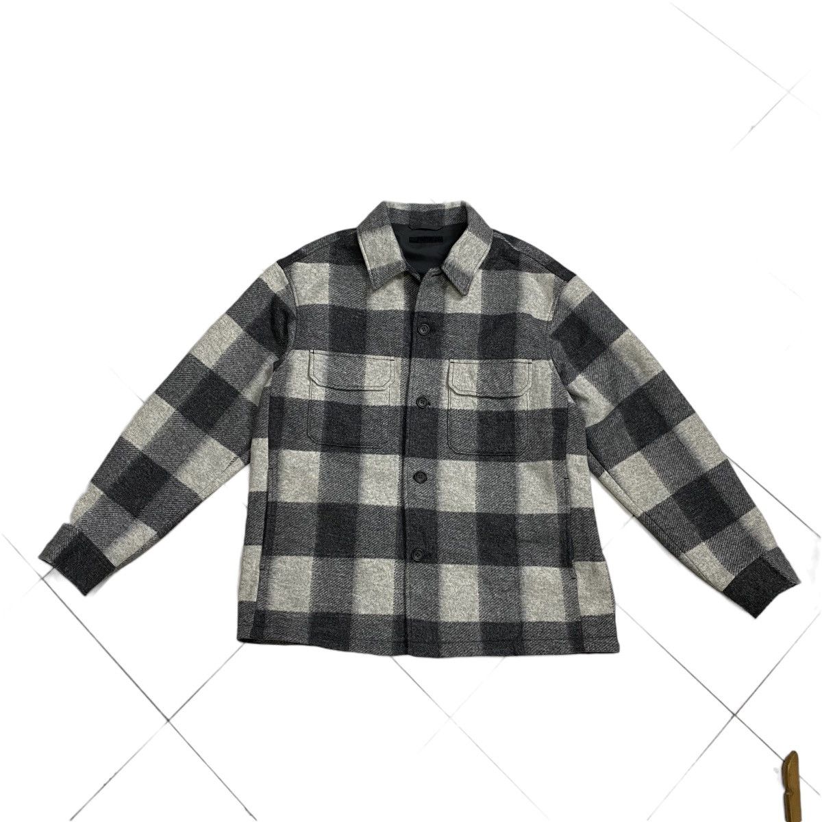 Flannel × Uniqlo UNIQLO PLAID FLANNEL JACKET Size US L / EU 52-54 / 3 - 5 Thumbnail