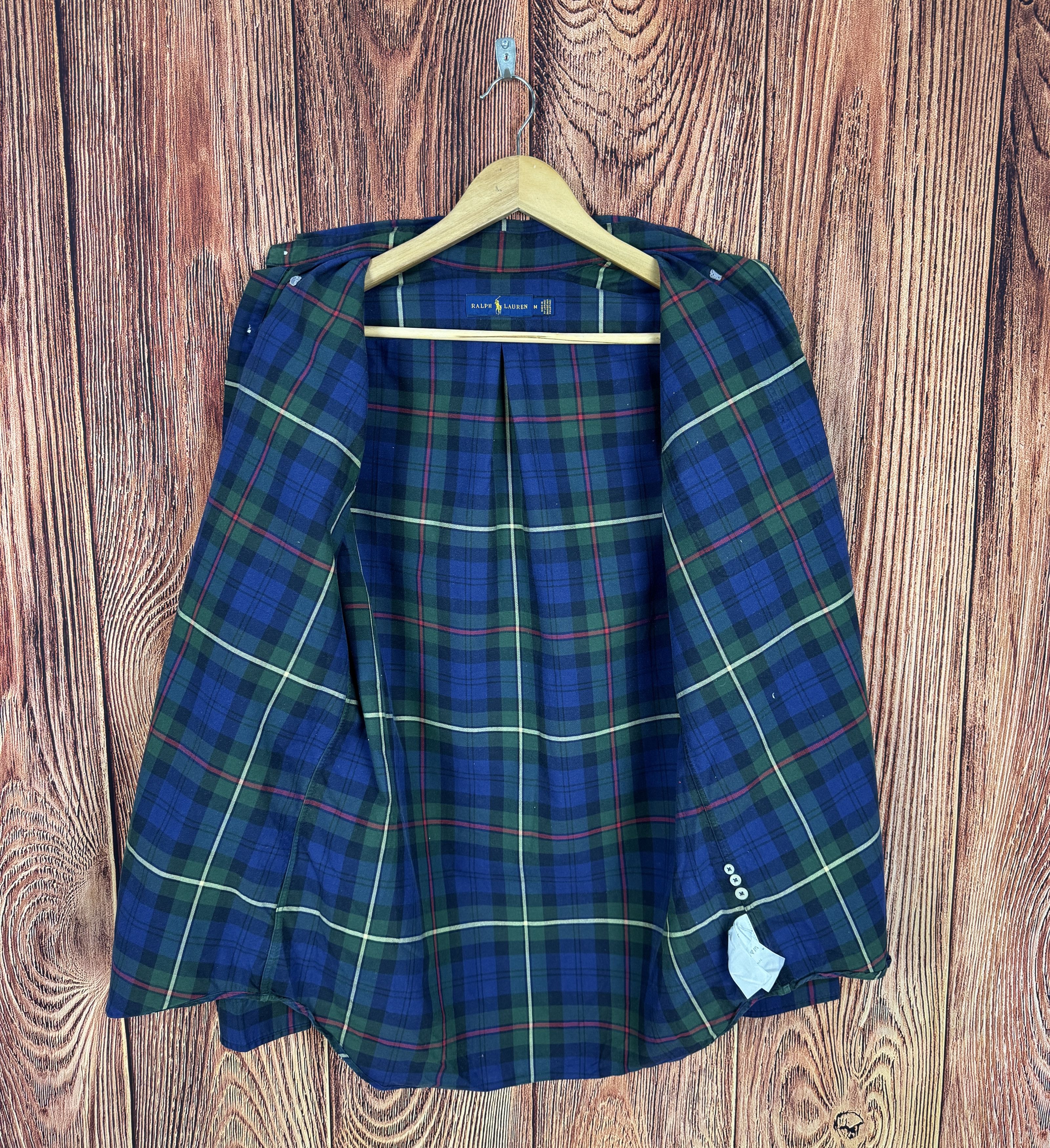 Polo Ralph Lauren Polo Ralph Lauren Checkered Button Ups Shirt Size US M / EU 48-50 / 2 - 6 Thumbnail