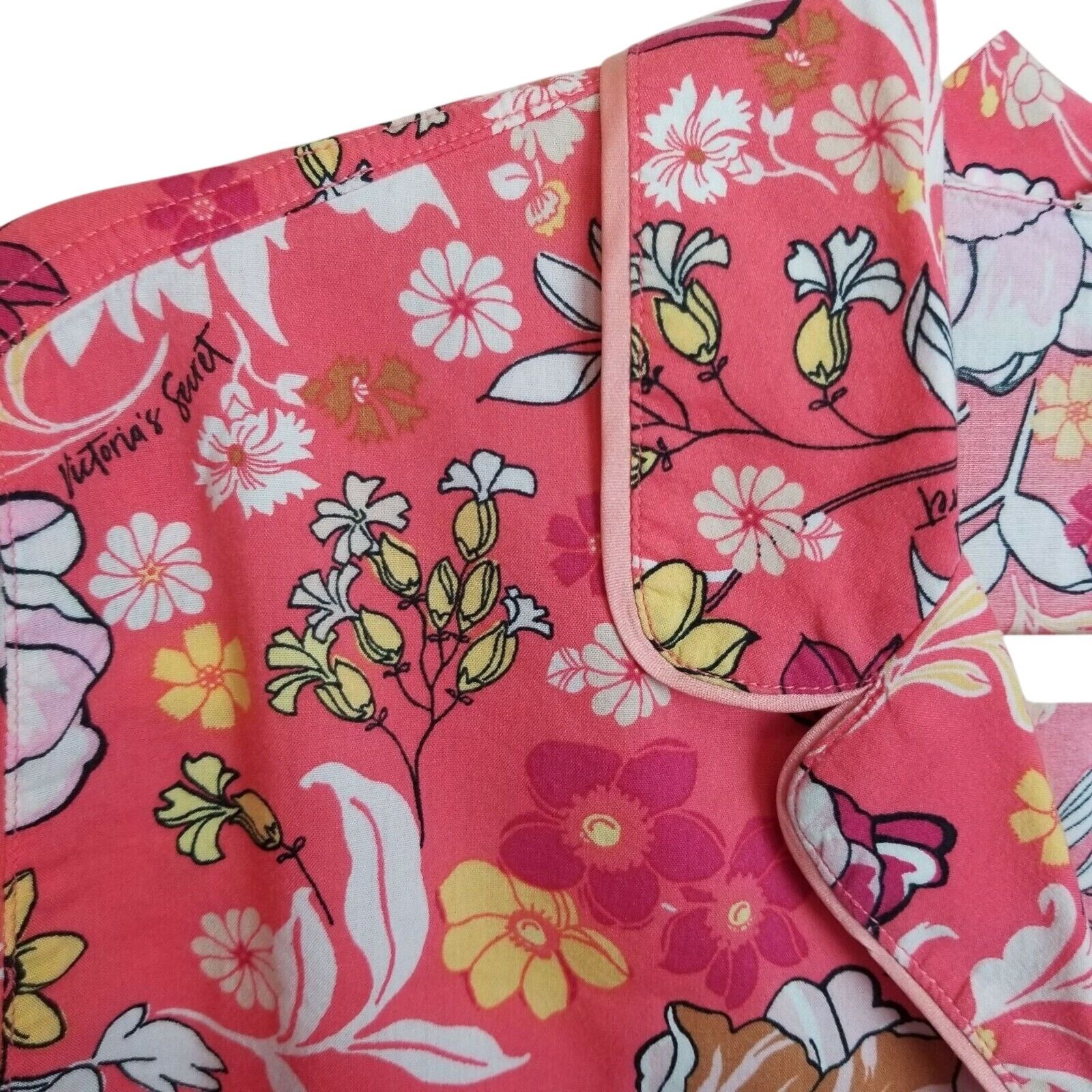 Victoria's Secret Victorias Secret Womens Floral 2-Pc Pajama Set Size S Sleep Size ONE SIZE - 2 Thumbnail