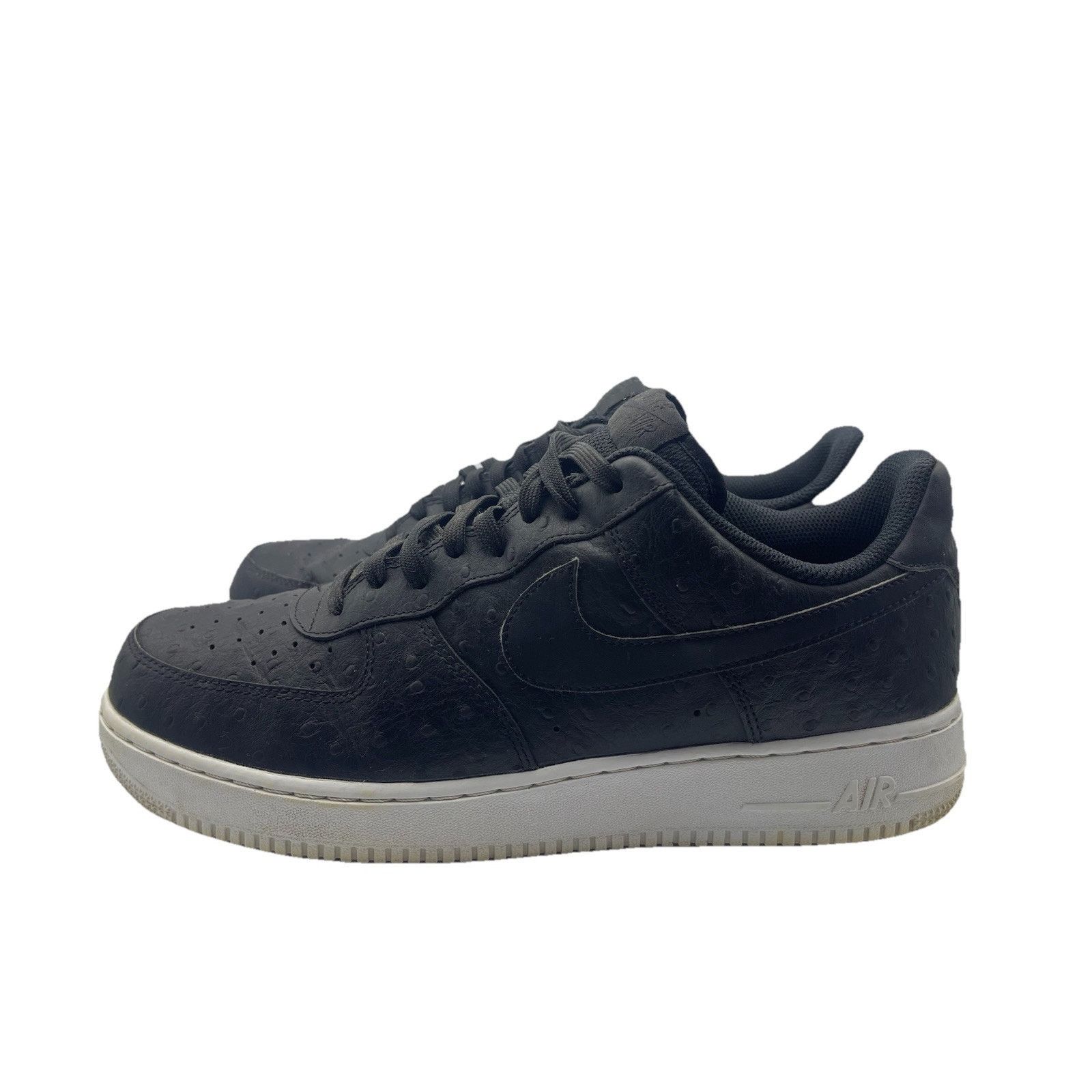 Nike Nike Air Force 1 '07 LV8 Black Obsidian Ostrich Classic Size US 11 / EU 44 - 1 Thumbnail