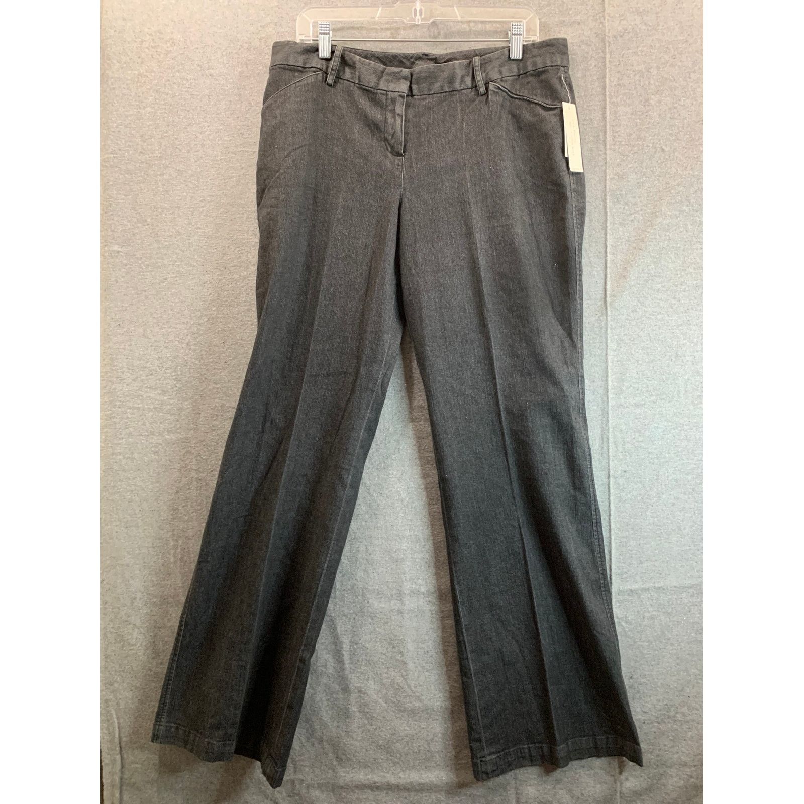 Other Larry Levine Stretch Pants Women's Size 14 Black Color Size 36" / US 14 / IT 50 - 1 Thumbnail