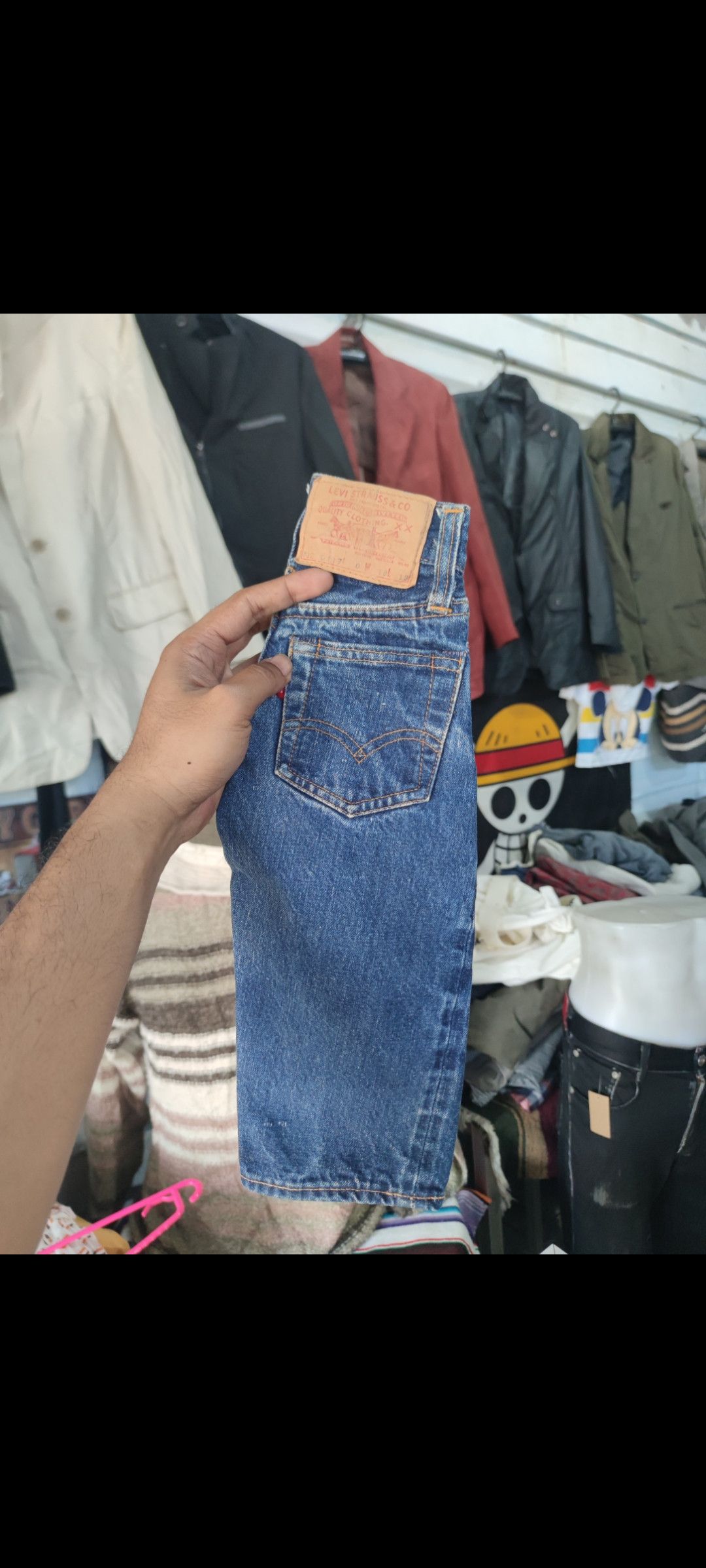 Levi's × Vintage VINTAGE 60S LEVI'S STRAUSS TODDLER SIZE 0 SELVEDGE JEAN Size US 26 / EU 42 - 2 Thumbnail
