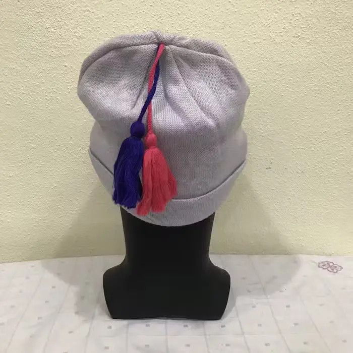 Descente × Vintage Descente Small Logo Beanie Hat Size ONE SIZE - 4 Thumbnail