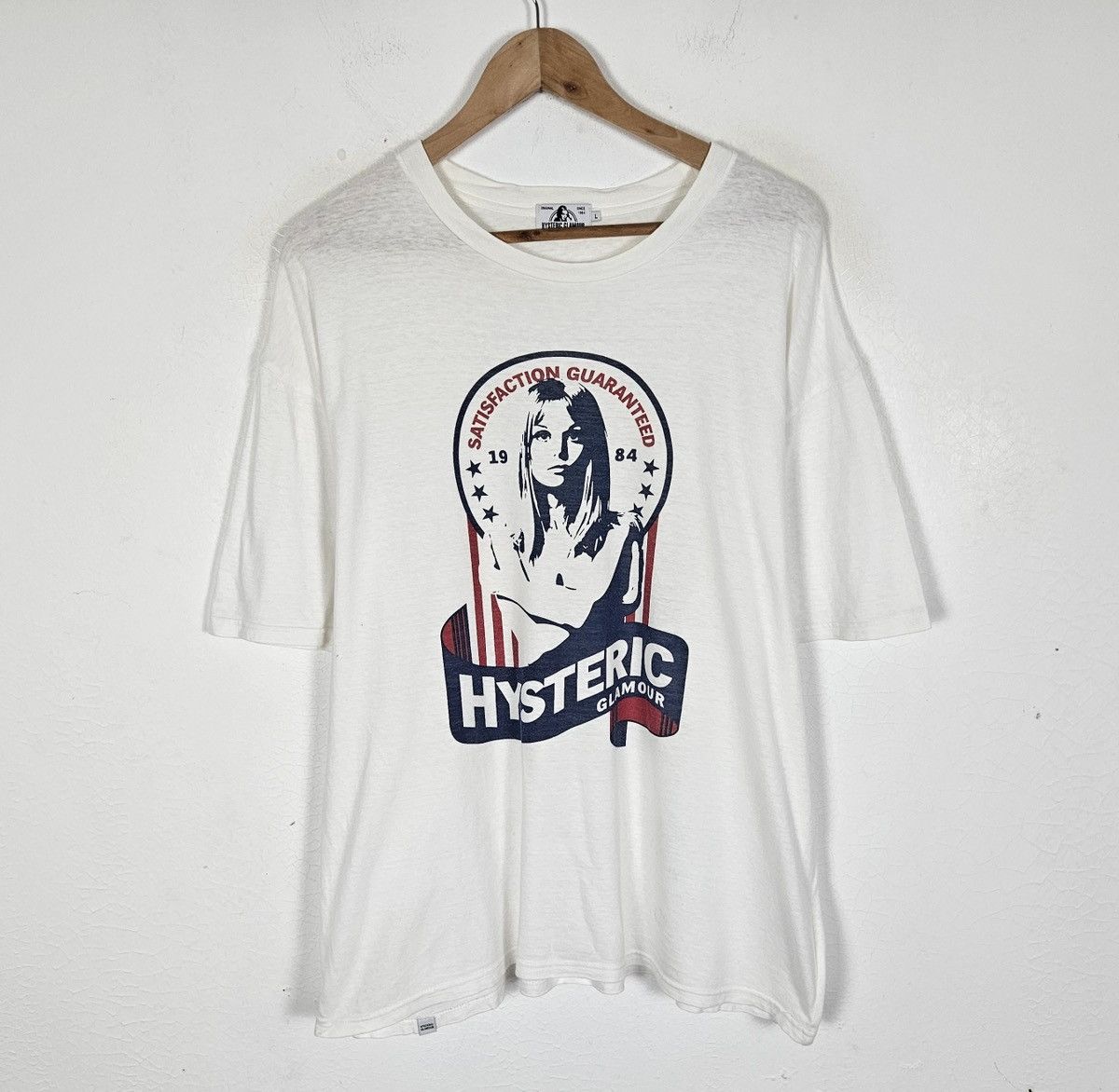 Hysteric Glamour Hysteric Glamour Satisfaction Guaranteed shirt Size US L / EU 52-54 / 3 - 2 Thumbnail