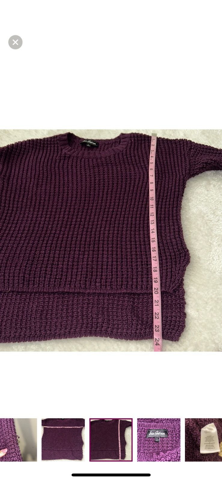 Sam Edelman Sam Edelman small Ashlee high low sweater Size S / US 4 / IT 40 - 7 Thumbnail