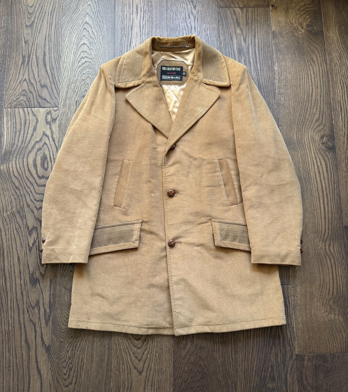Sears Vintage 70s Sears The Country Coat Corduroy Size US L / EU 52-54 / 3 - 1 Thumbnail