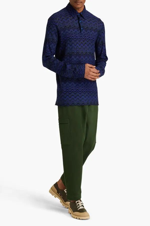 Missoni o1y0225 Polo Shirt in Multicolor Size US XS / EU 42 / 0 - 2 Thumbnail