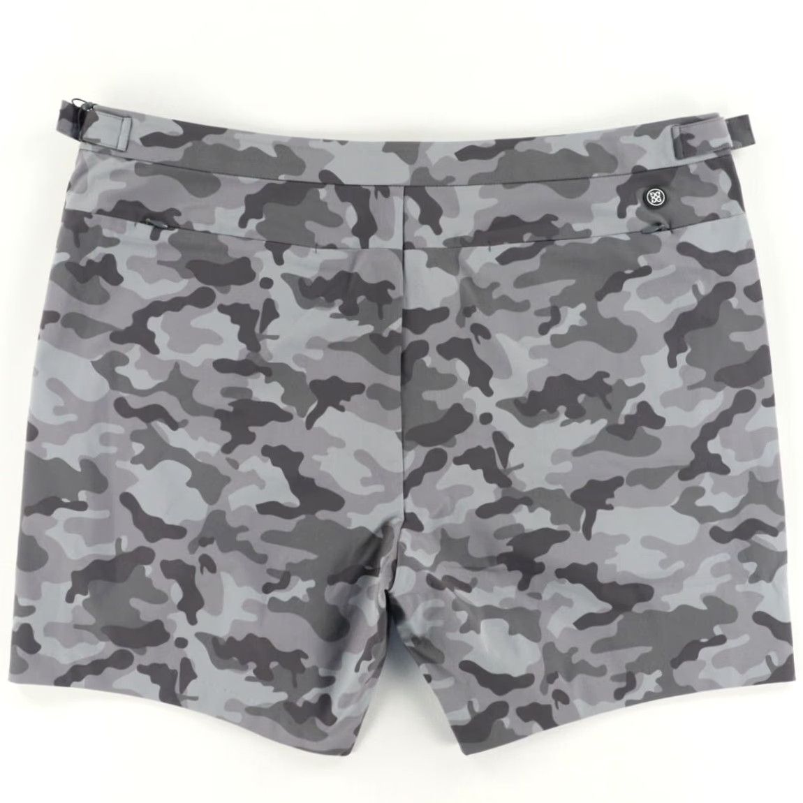 G/FORE G/Fore Tech Tab Woven Golf Shorts Gray Camouflage Men's 38 Size US 38 / EU 54 - 4 Thumbnail