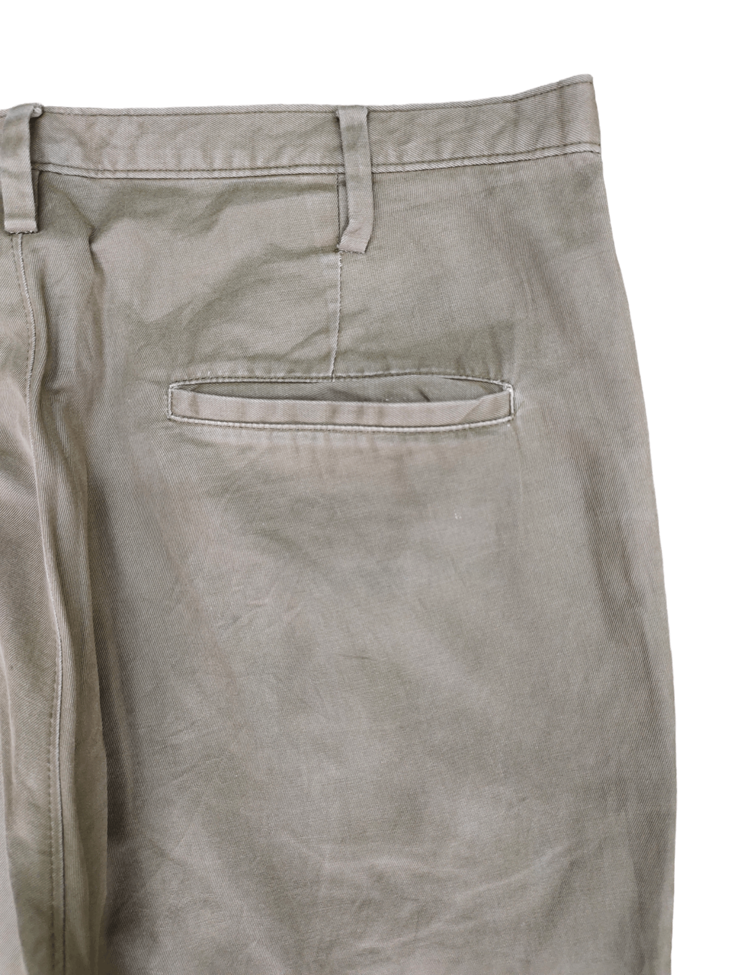 Miu Miu Miu Miu Olive Green Faded Trouser Pants Size US 30 / EU 46 - 12 Thumbnail