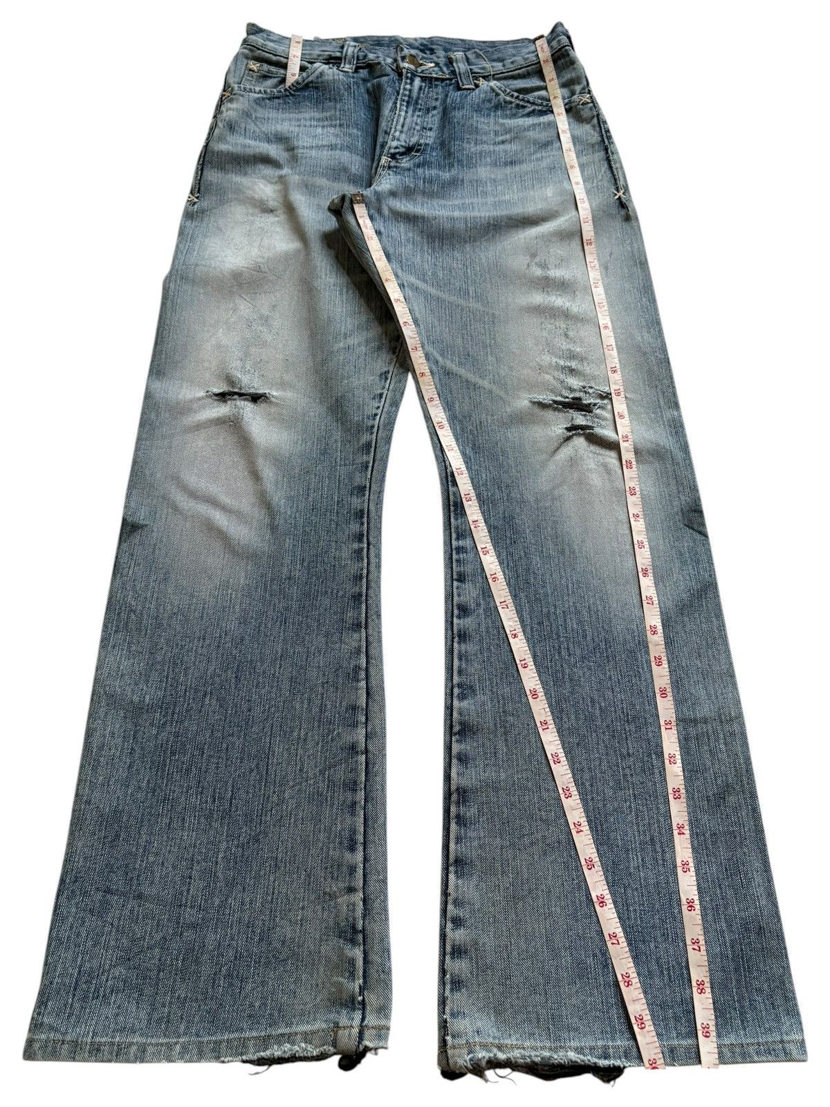 Japanese Brand × Lee Vintage Japanese Lee Faded Wash Bootcut Flare Jeans Size US 28 / EU 44 - 13 Thumbnail