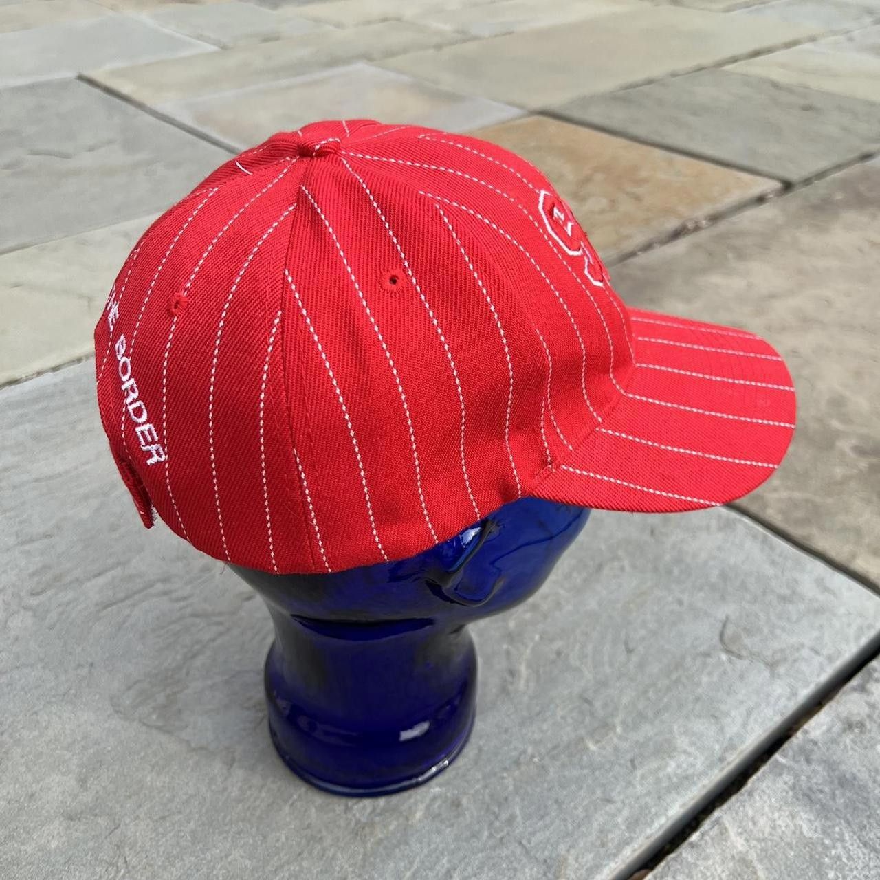 Other South of the Border Red Pinstripe SOB Strap-back Hat Size ONE SIZE - 6 Thumbnail