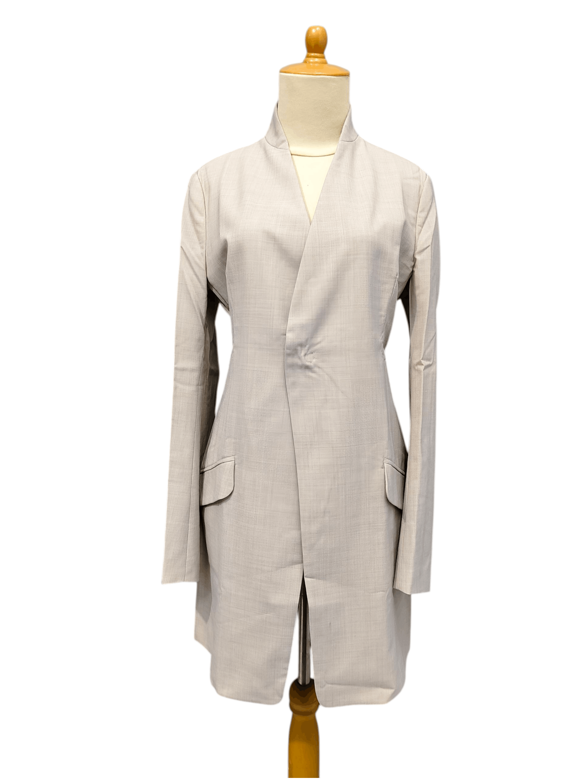 Yohji Yamamoto SAMPLE🔥Y's Yohji Yamamoto Set Tailored Jacket Colomn Skirt Size M / US 6-8 / IT 42-44 - 5 Thumbnail