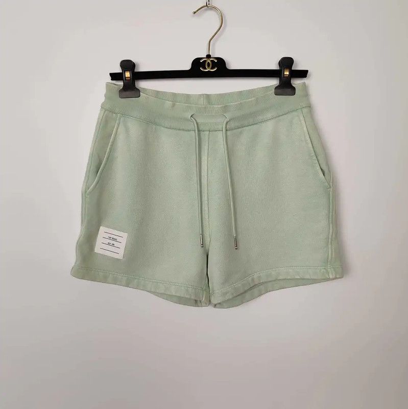 Thom Browne Green Cotton Women's Shorts 0089