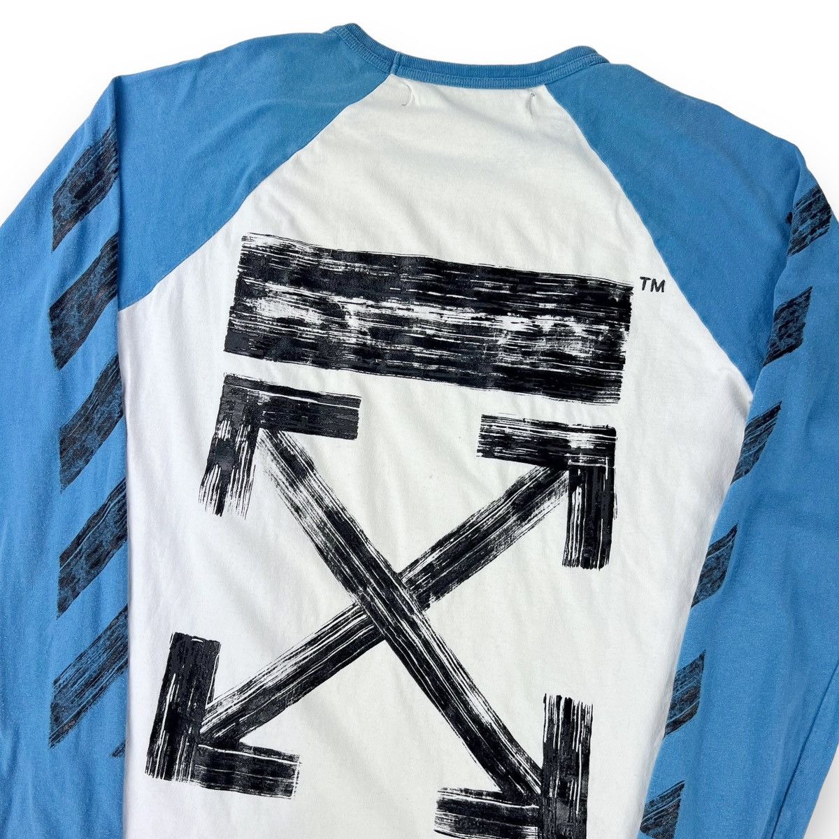 Off-White Off-White Brushed Arrows Raglan Long Sleeve Size US L / EU 52-54 / 3 - 1 Thumbnail
