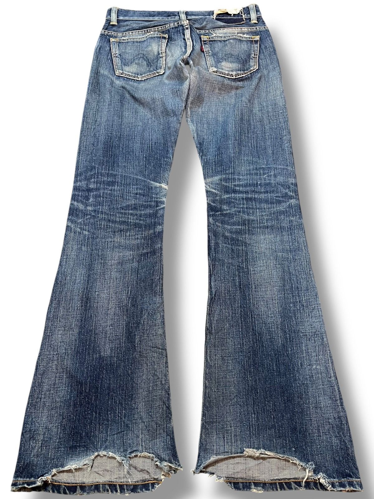 Edwin Vintage Edwin Flare Boot Cut Whiskers Denim Size US 31 - 5 Thumbnail