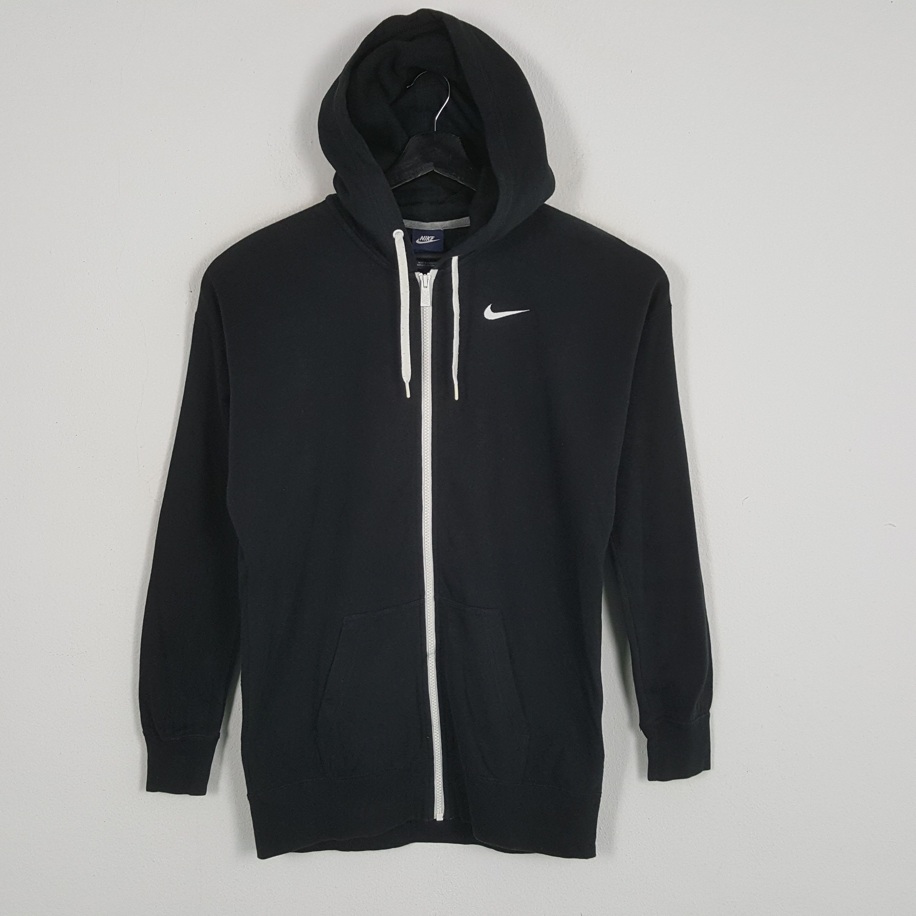 Nike × Vintage NIKE Small Logo Design Zipper Hoodies Size US M / EU 48-50 / 2 - 1 Thumbnail