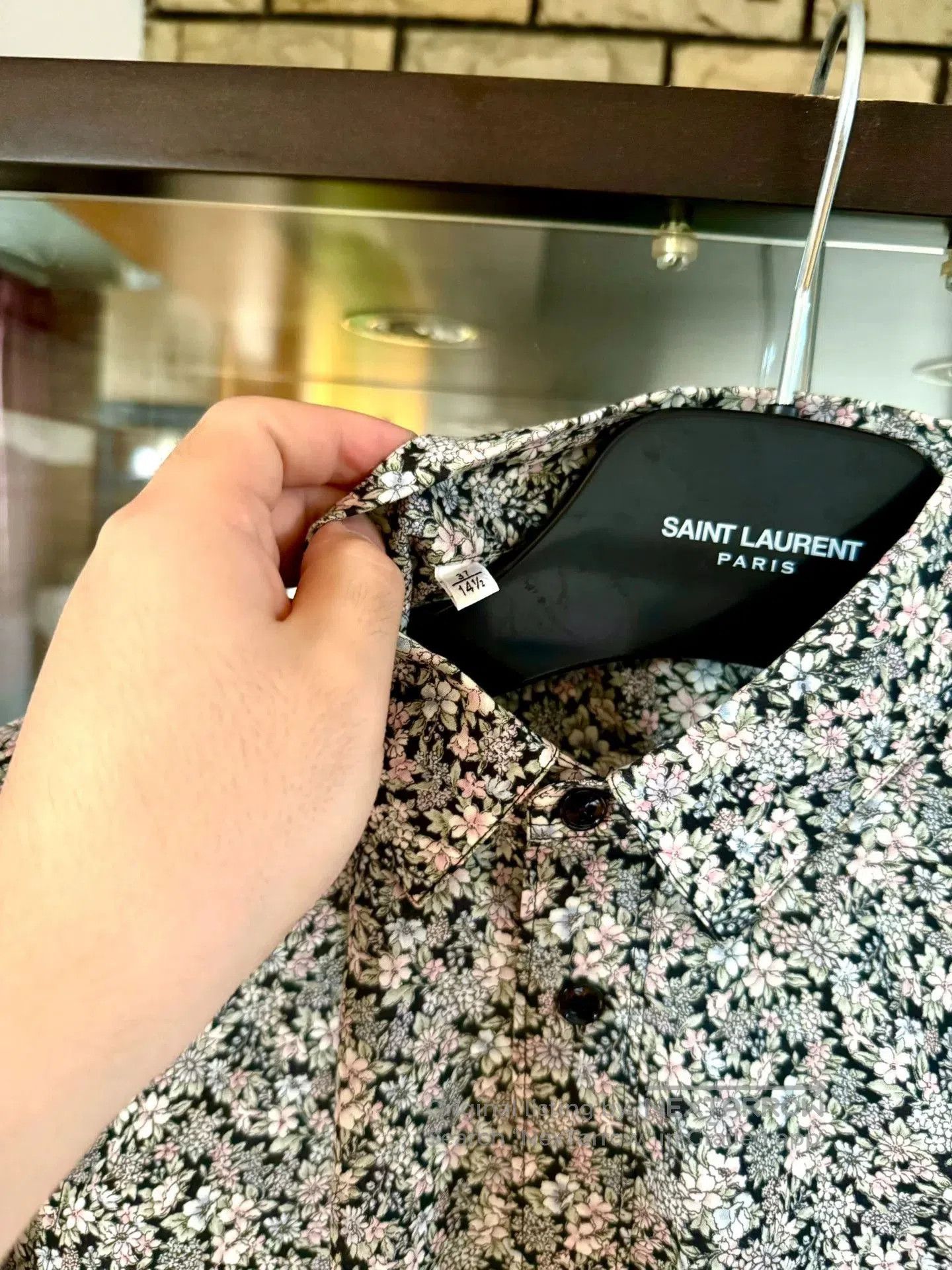 Saint Laurent Paris Saint Laurent 16SS Floral Shirt. Size US S / EU 44-46 / 1 - 4 Thumbnail