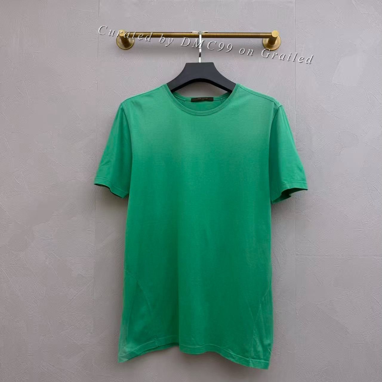 Louis Vuitton Louis Vuitton LV Embroidered Logo Washed T-Shirt Size US M / EU 48-50 / 2 - 1 Thumbnail