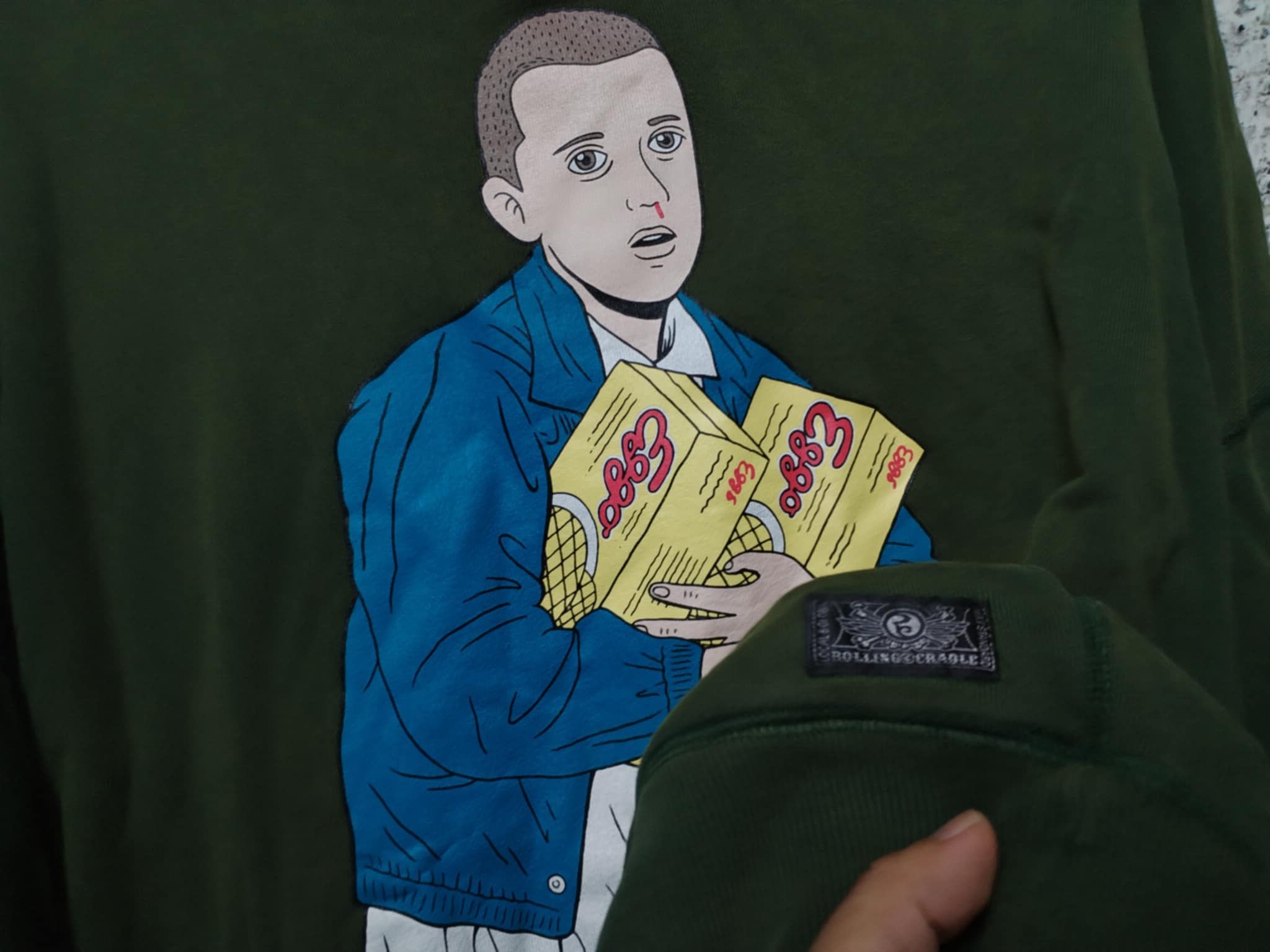 Band Tees × Rap Tees × Vintage VINTAGE RAPTEES SWEATSHIRTS OVERSIZED ROLLING CRADLE RARE Size US XL / EU 56 / 4 - 8 Thumbnail