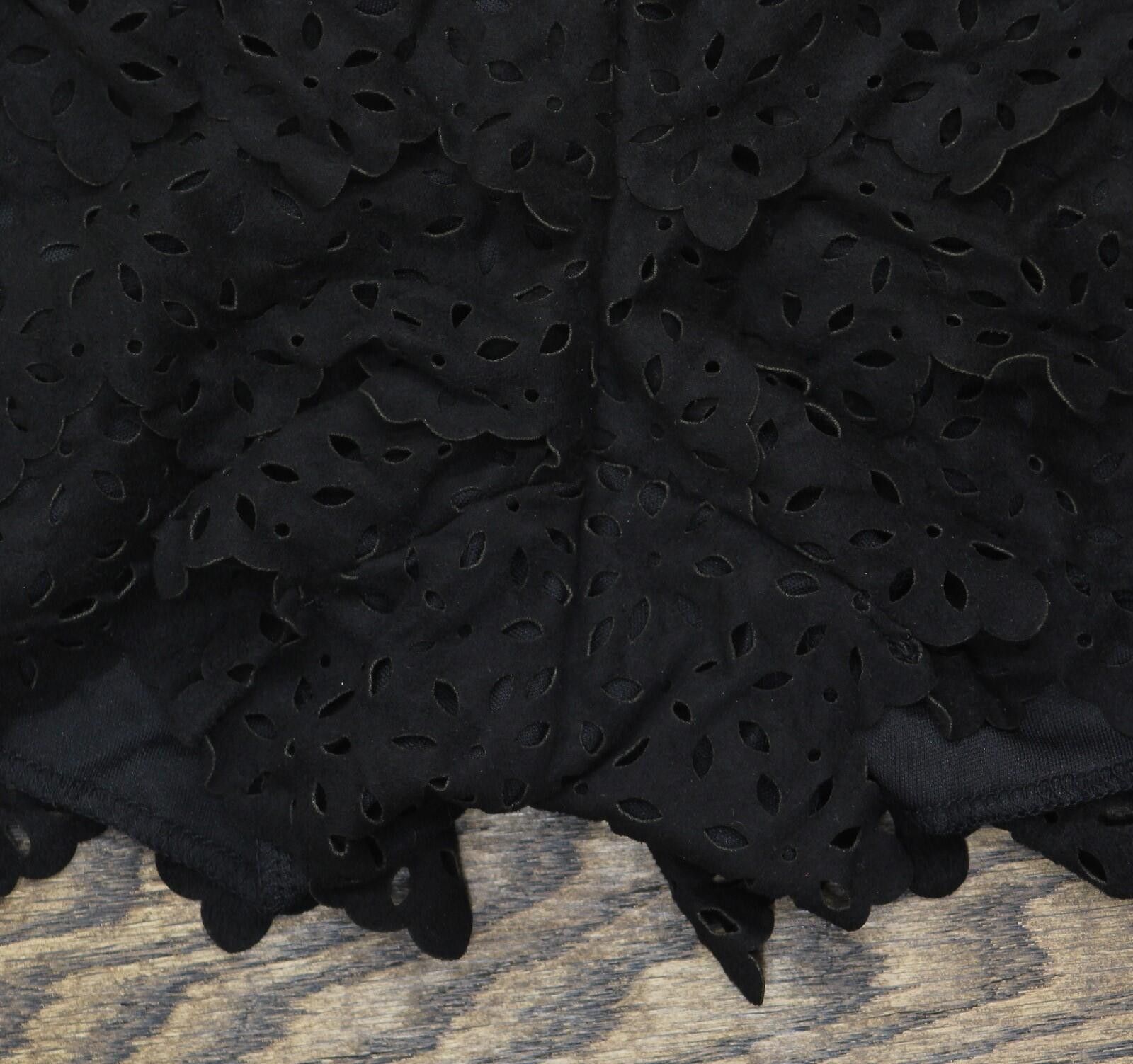 Other Nwt American Rag Cie Tiered Cropped Shorts Classic Black M Size 32" / US 10 / IT 46 - 8 Thumbnail