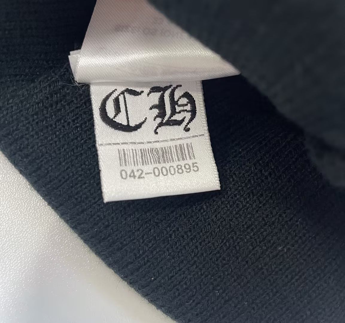 Chrome Hearts Chrome Hearts Embroidered CH Logo Black Beanie Size ONE SIZE - 8 Thumbnail