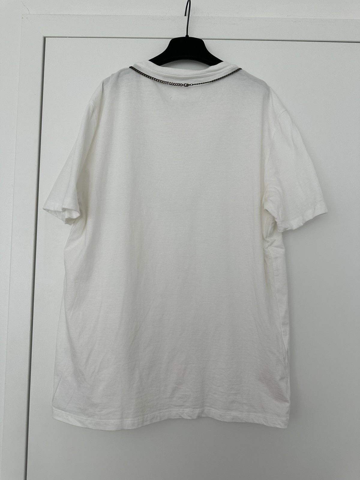 Margiela Short t-shirt with chain details
