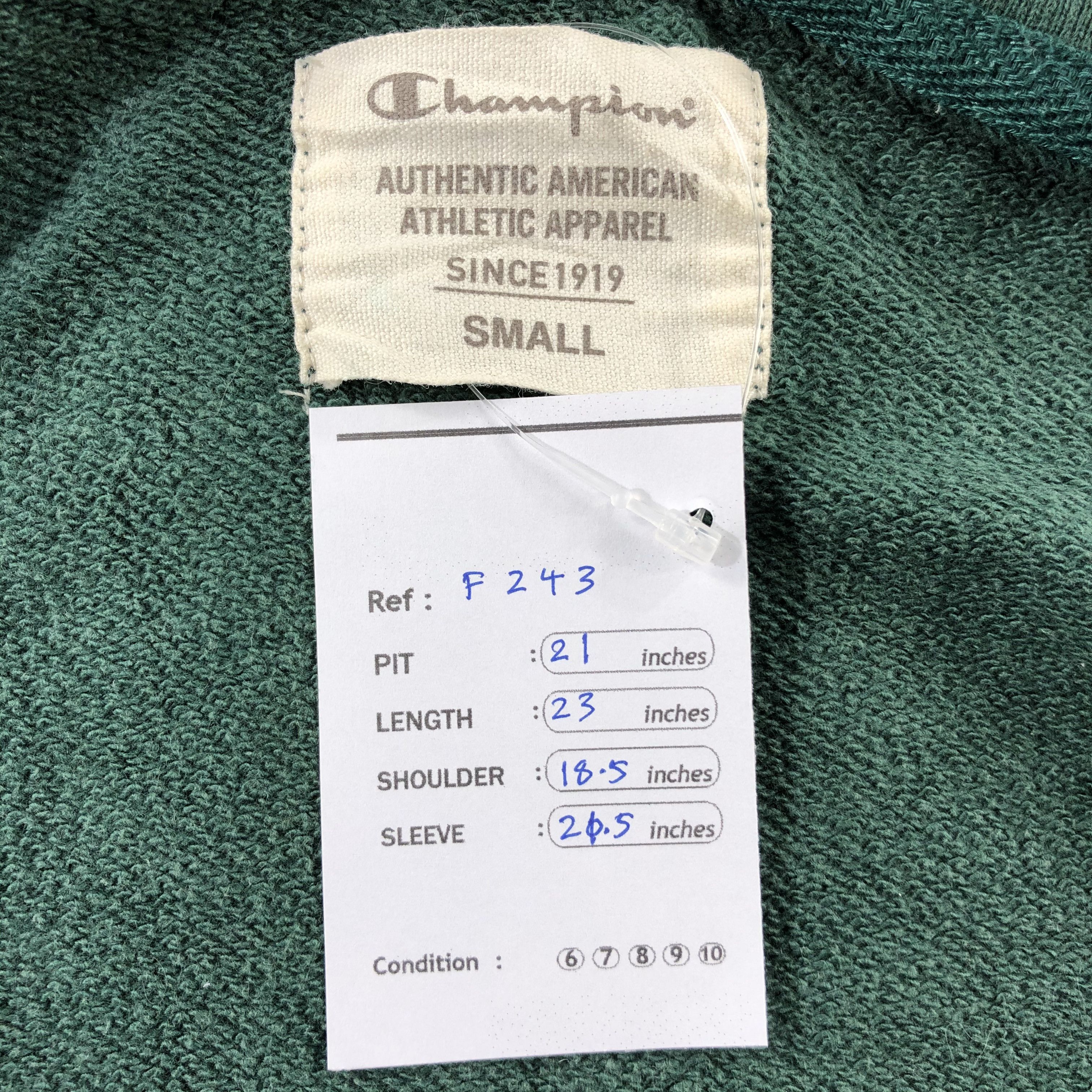 Champion Vintage Champion Hoodie Zip Up Sweatshirts F243 Size US S / EU 44-46 / 1 - 8 Thumbnail