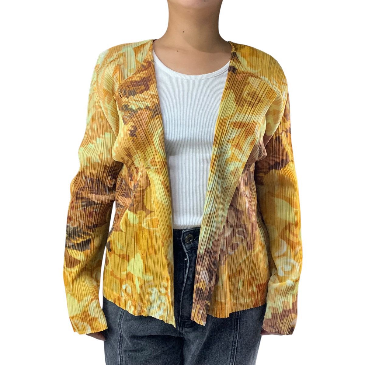 Issey Miyake × Pleats Please Issey Miyake Issey Miyake Pleats Please Blouse Size M / US 6-8 / IT 42-44 - 2 Thumbnail
