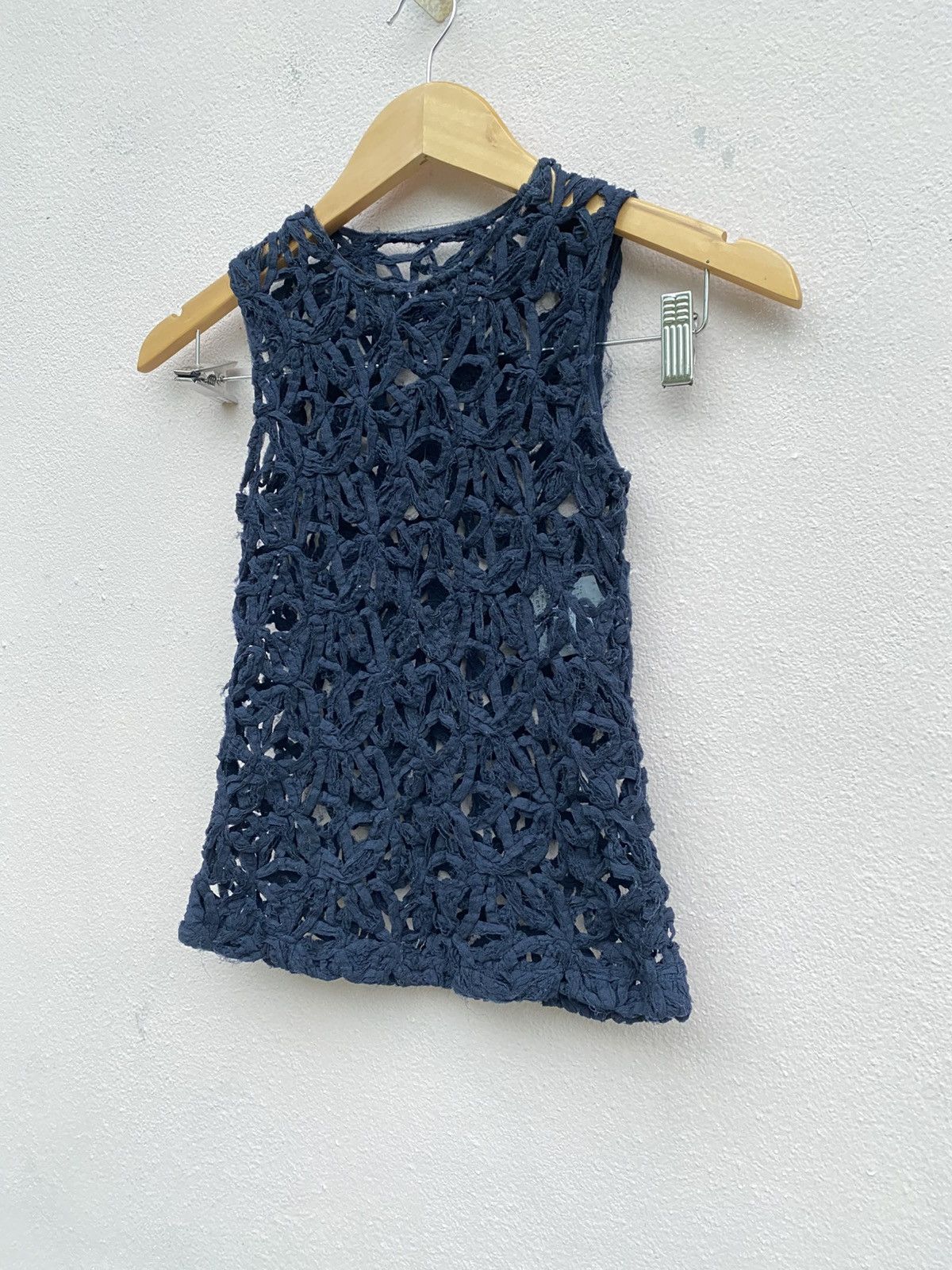 Comme des Garcons Comme des garcons tank tops mesh a/d 1996 Size S / US 4 / IT 40 - 4 Thumbnail