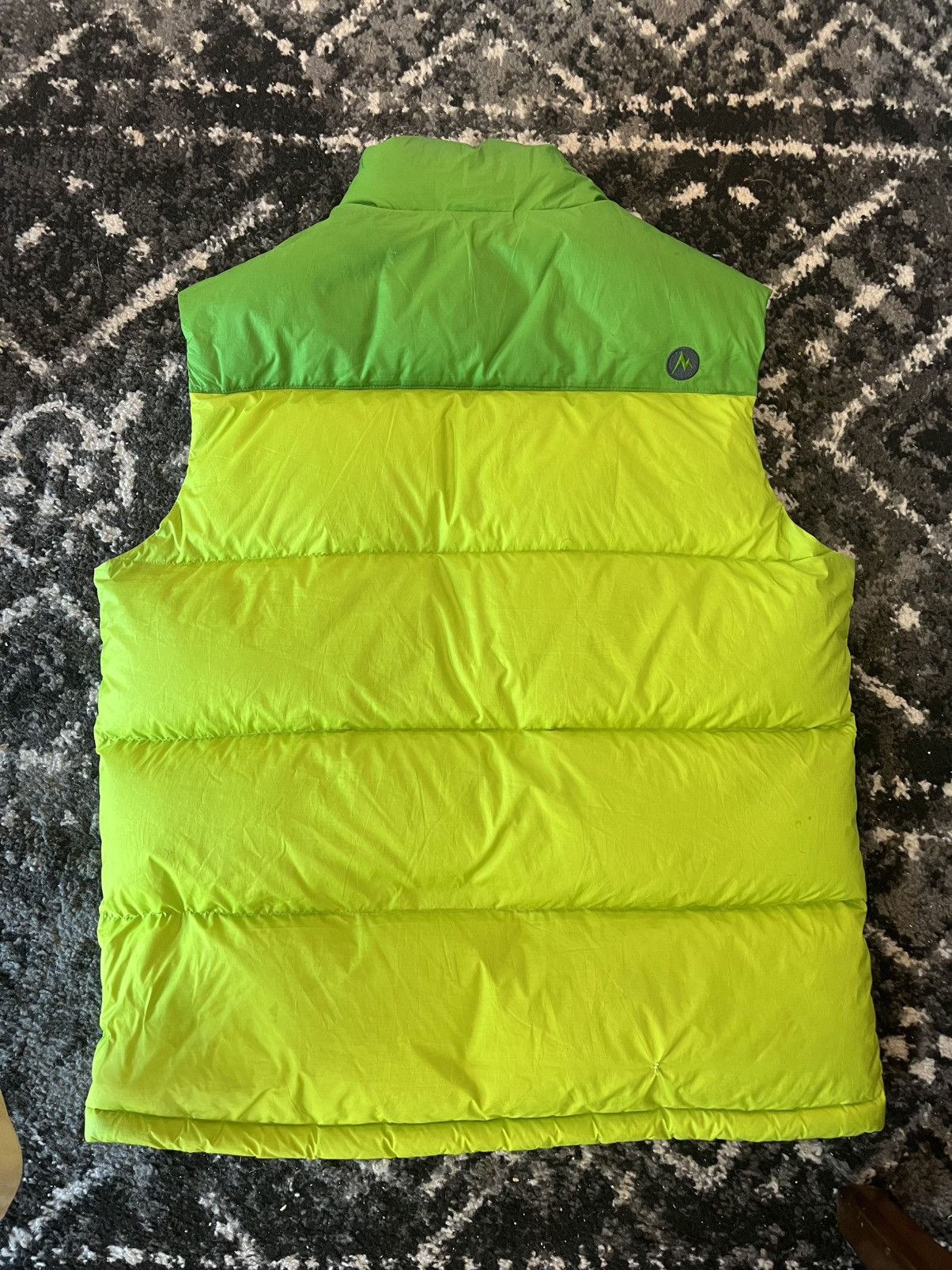 Marmot Neon Green Marmot 700-Fill Vest Size US L / EU 52-54 / 3 - 2 Thumbnail
