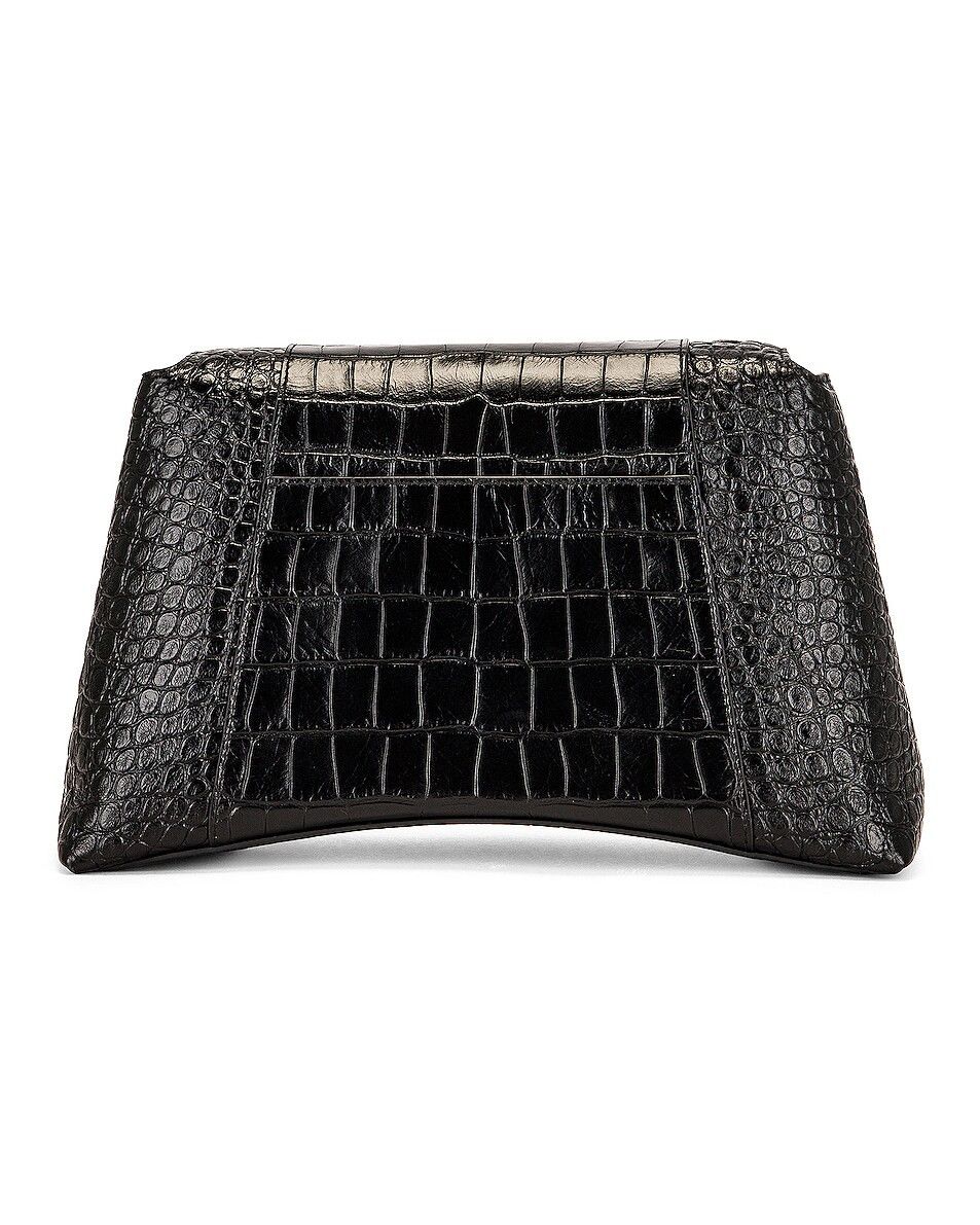 Balenciaga o1mt1gz1124 Size: OS / Downtown Small Shoulder Bag in Black Size ONE SIZE - 7 Thumbnail