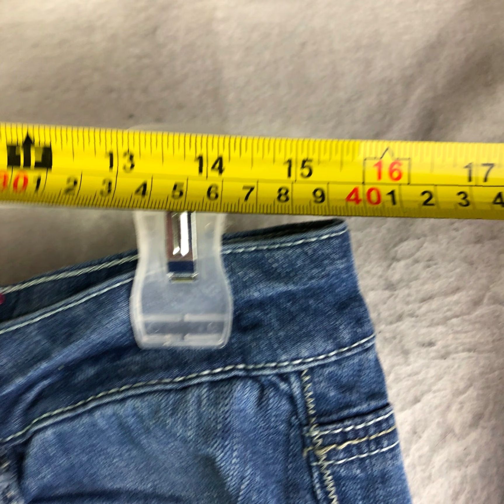 Vintage Hydraulic Gramercy Distressed Crop Womens Size 7/8 Medium Wash Blue Jeans Size 30" / US 8 / IT 44 - 2 Thumbnail