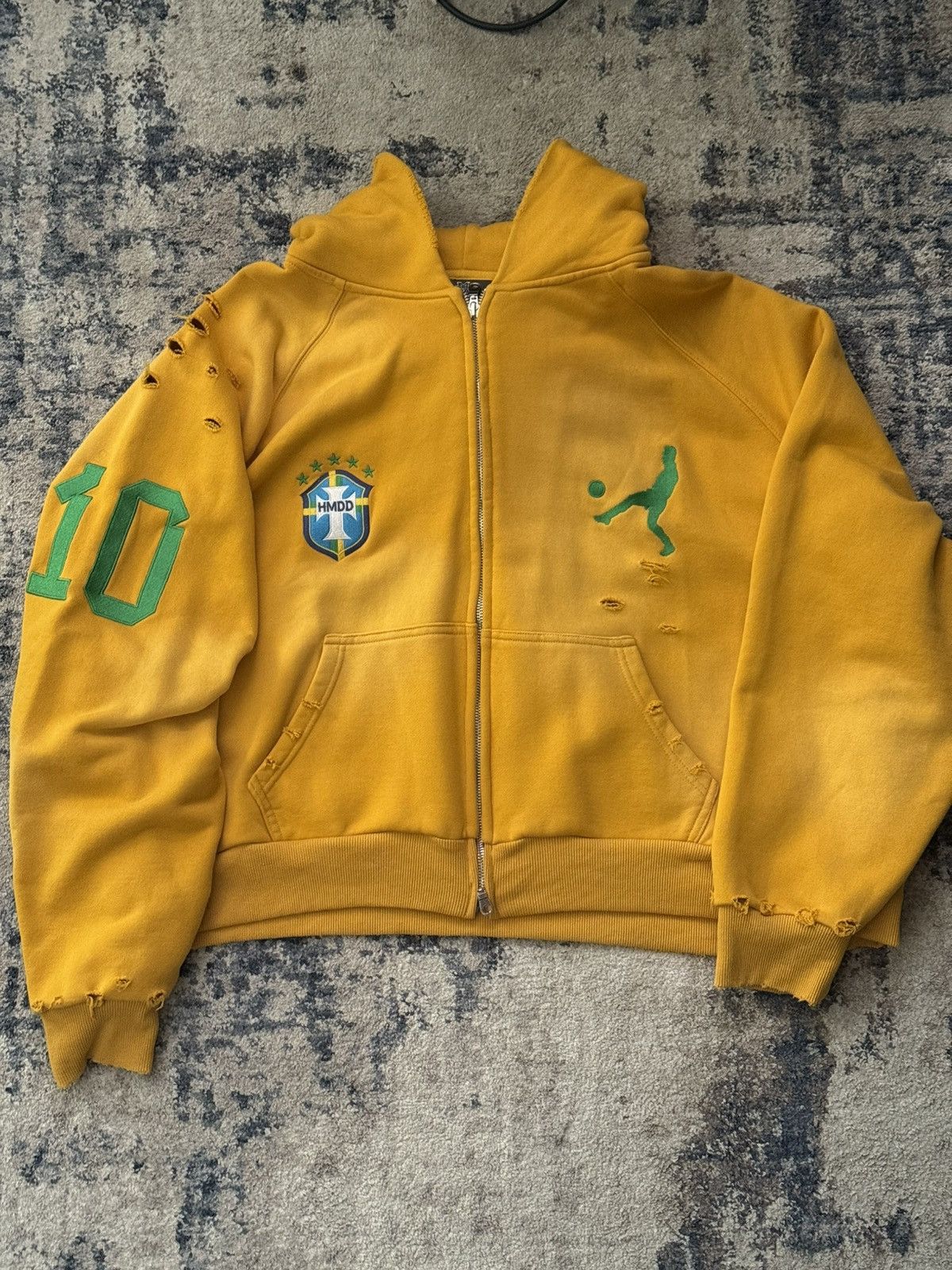 HMDD HMDD Brazil Rio Gold Hoodie Size US L / EU 52-54 / 3 - 1 Thumbnail