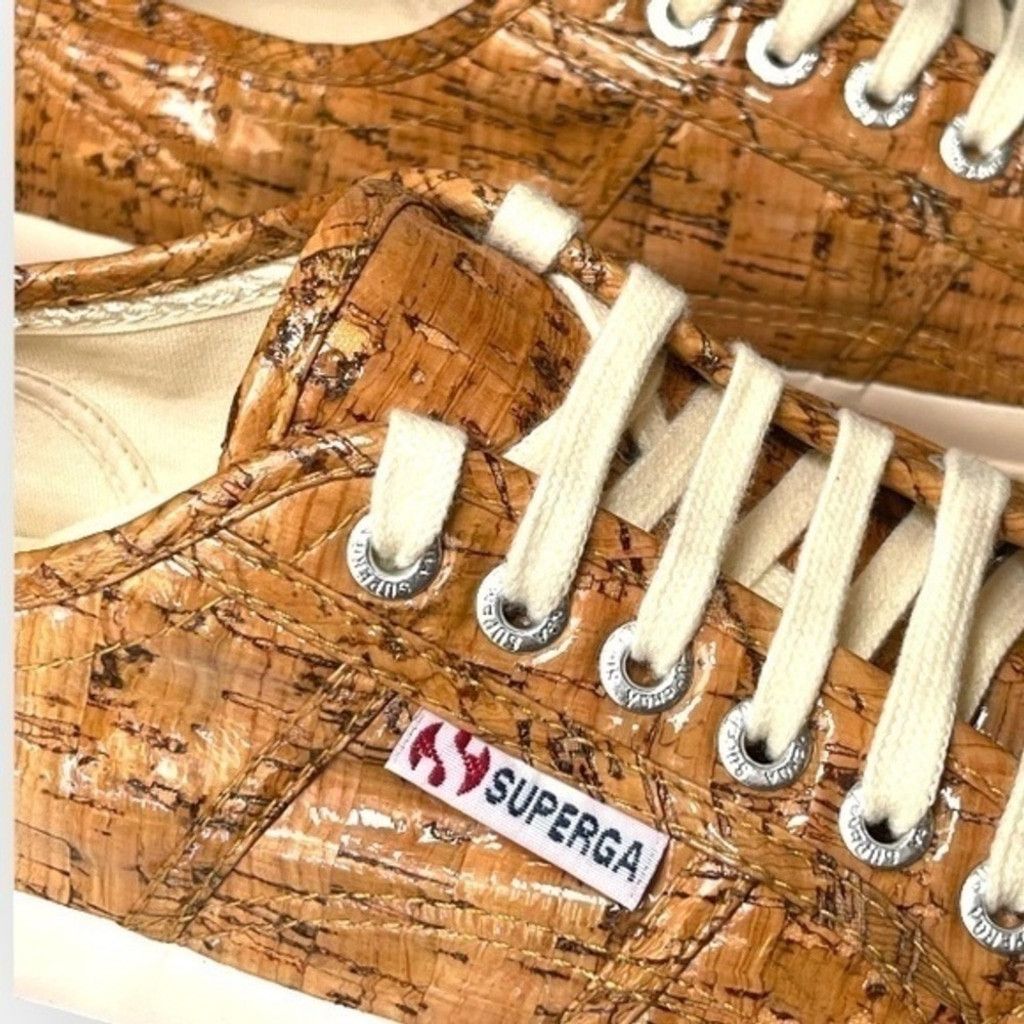 Superga SUPERGA Shiny Cork Sneakers NWOT, Unisex Size EU 41 Size US 9 / IT 39 - 2 Thumbnail