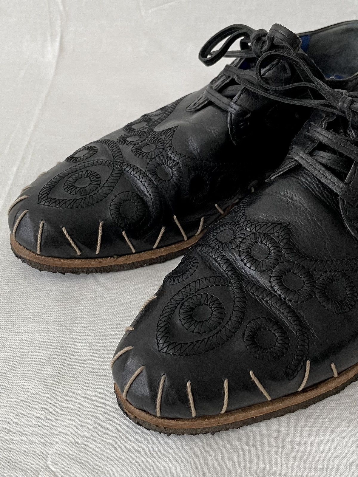Issey Miyake Archival Issey Miyake Leather Shoes Size US 8 / EU 41 - 7 Thumbnail