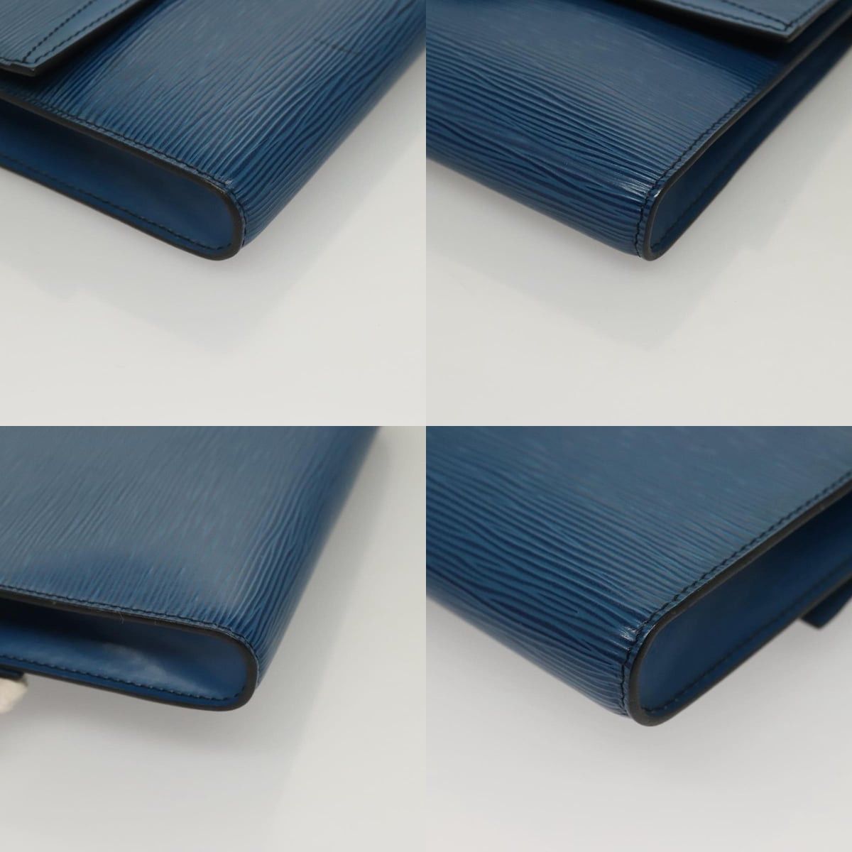 Louis Vuitton LOUIS VUITTON Epi Pochette Arche Shoulder Bag Blue M52575 Size ONE SIZE - 10 Thumbnail