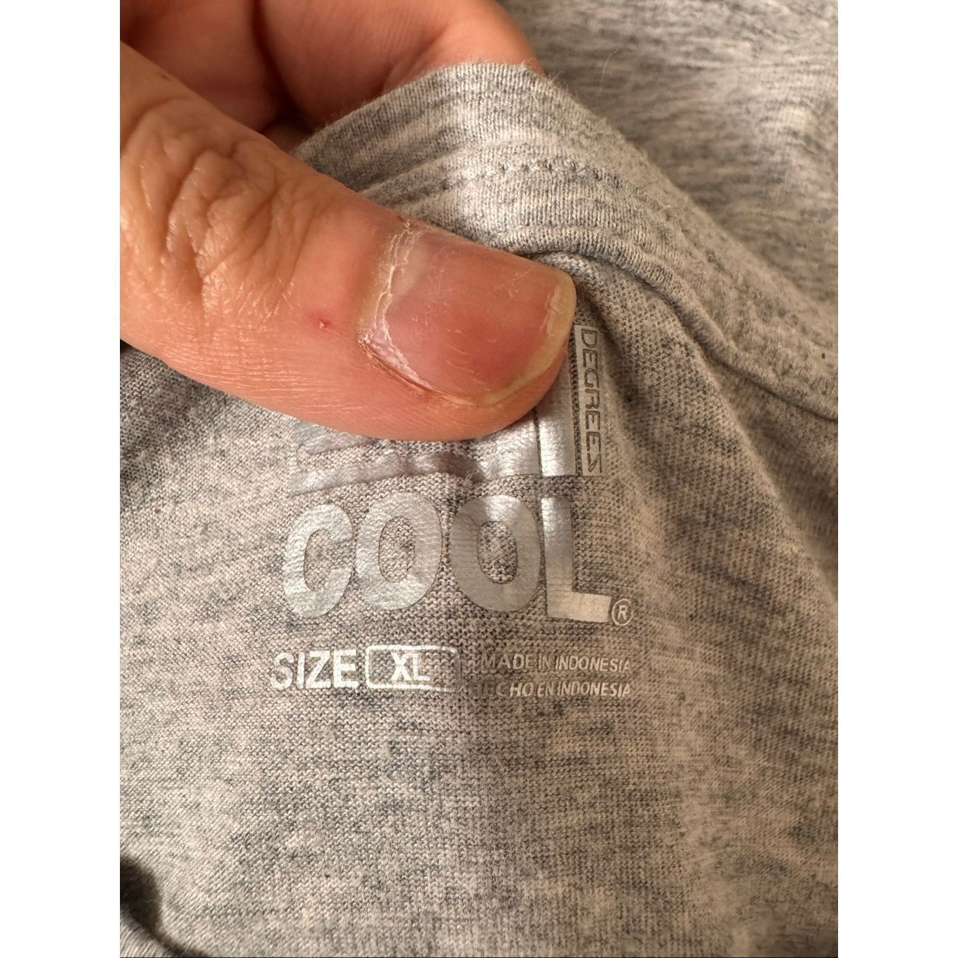 Other Cool Gray Short Sleeve Crewneck T-Shirt XL | Soft Cotton Ble Size XL / US 12-14 / IT 48-50 - 7 Thumbnail