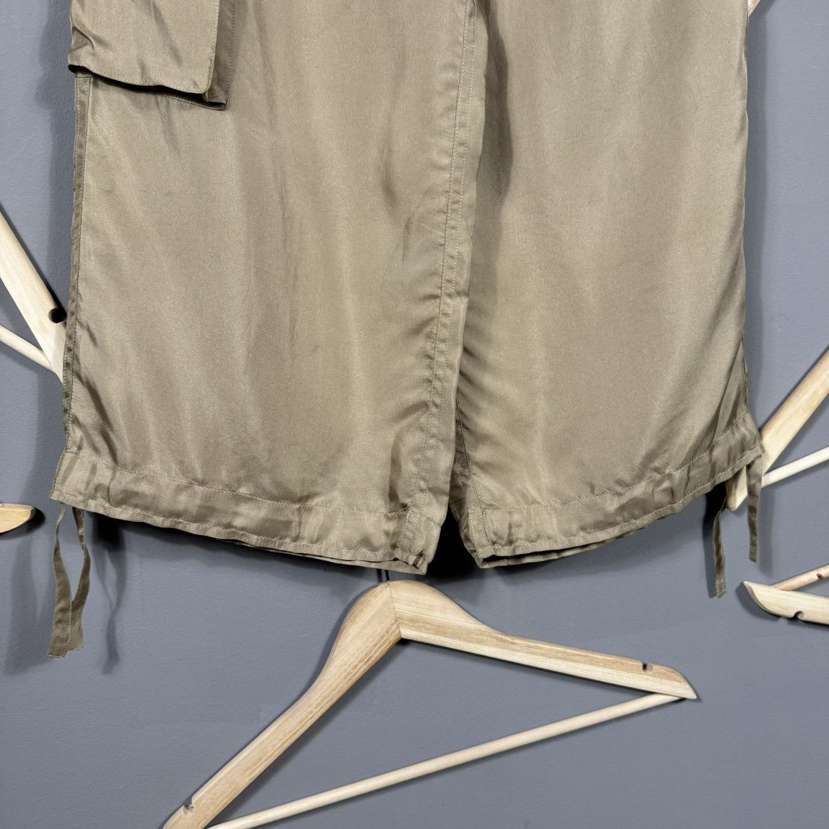 Ralph Lauren Ralph Lauren Purple Label Collection Archive 100% Silk Pants Size 28" / US 6 / IT 42 - 6 Thumbnail