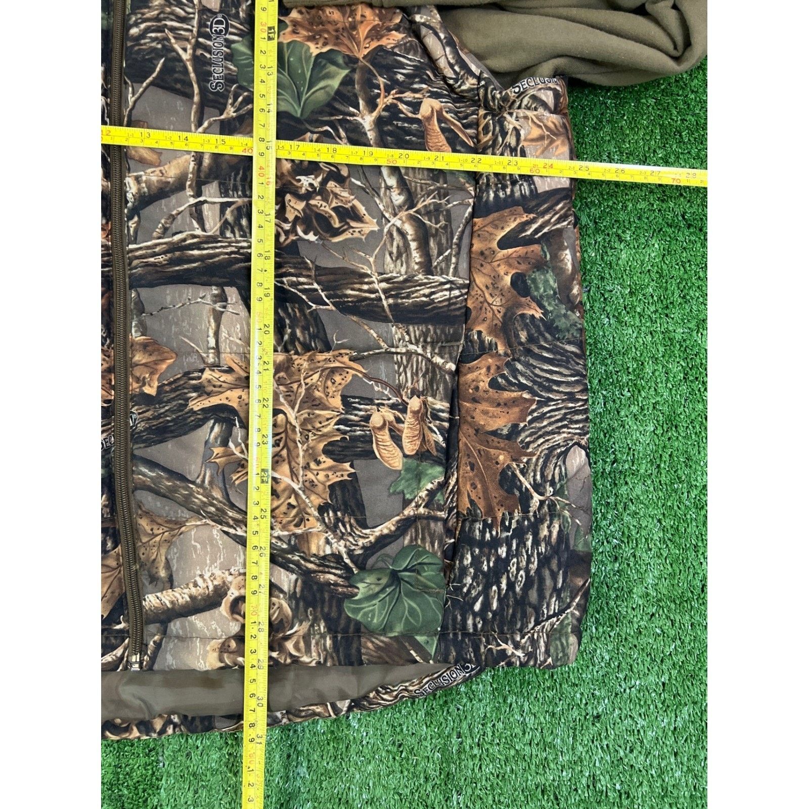 Cabelas Antler Creek Mens Camo Puffer Vest Hoodie Jacket XL Size US XL / EU 56 / 4 - 7 Thumbnail