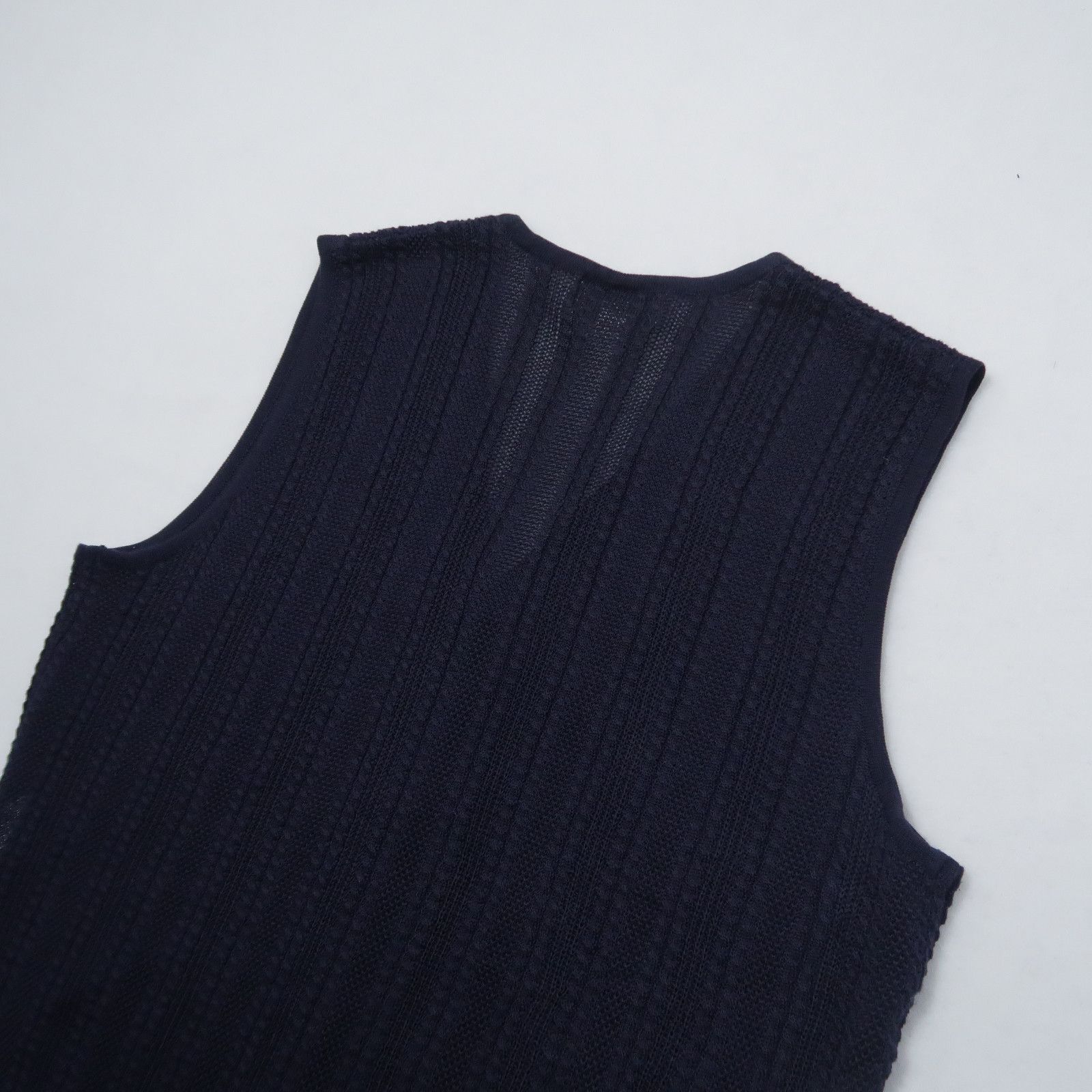 Burberry Vintage 90s Burberrys Golf Mesh Vest Knitwear Size US M / EU 48-50 / 2 - 11 Thumbnail