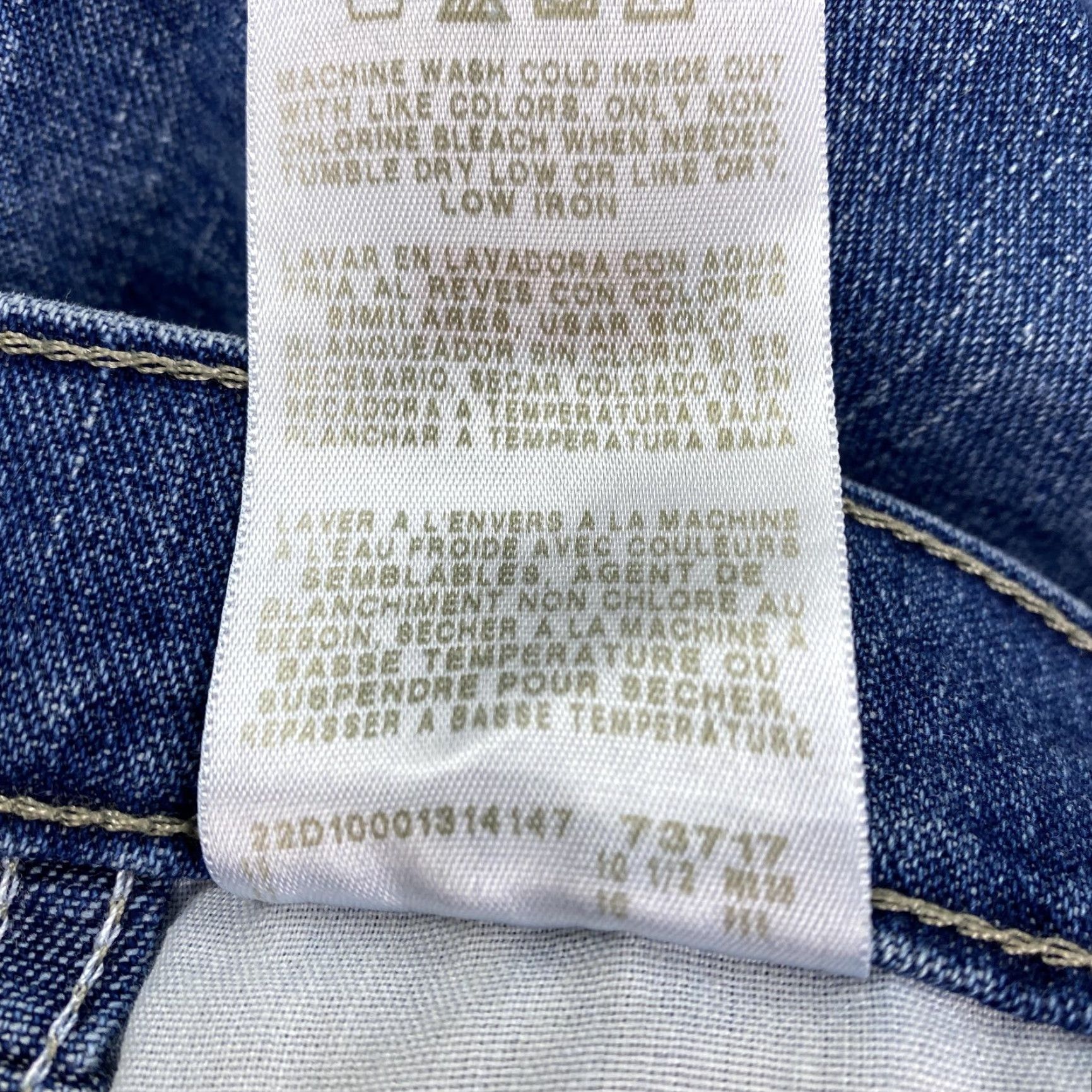 Wrangler Wrangler Cargo Shorts Mens 46 Blue Denim Relaxed Fit Workwear Casual Cotton Stretch Size US 30 / EU 46 - 6 Thumbnail