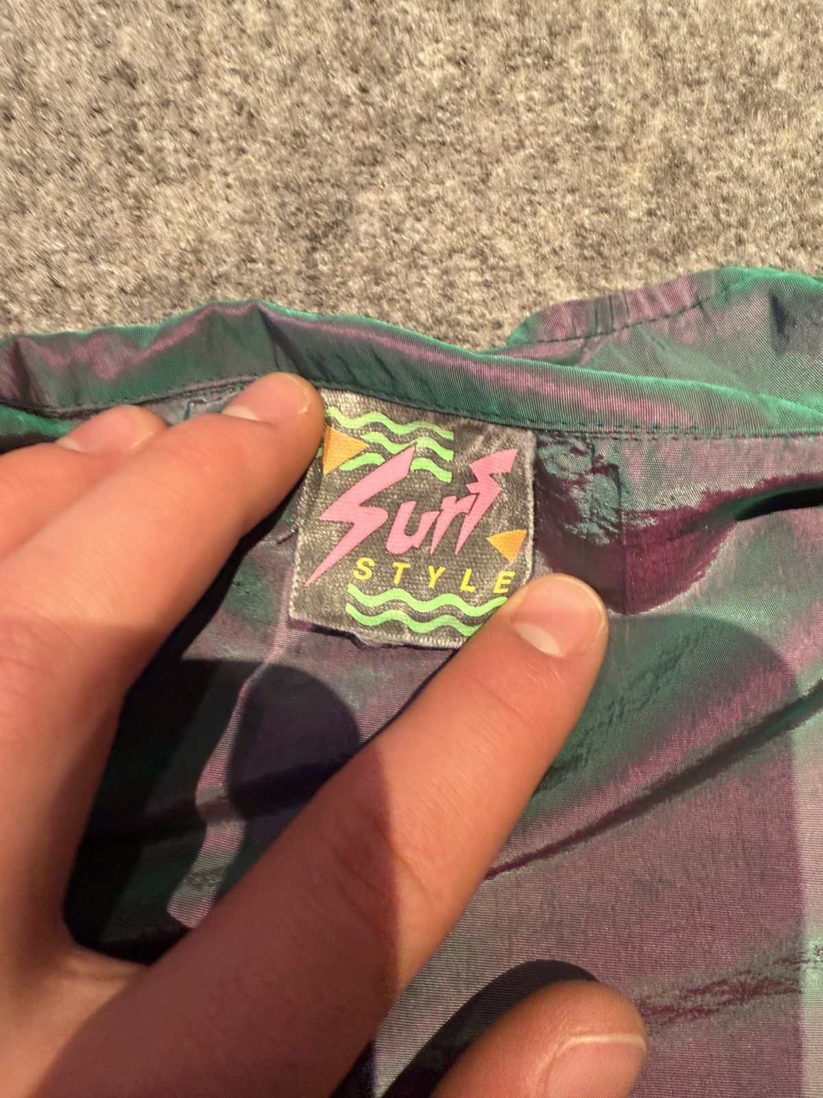 Vintage Vintage Iridescent Surf Style Jacket Size US M / EU 48-50 / 2 - 5 Thumbnail