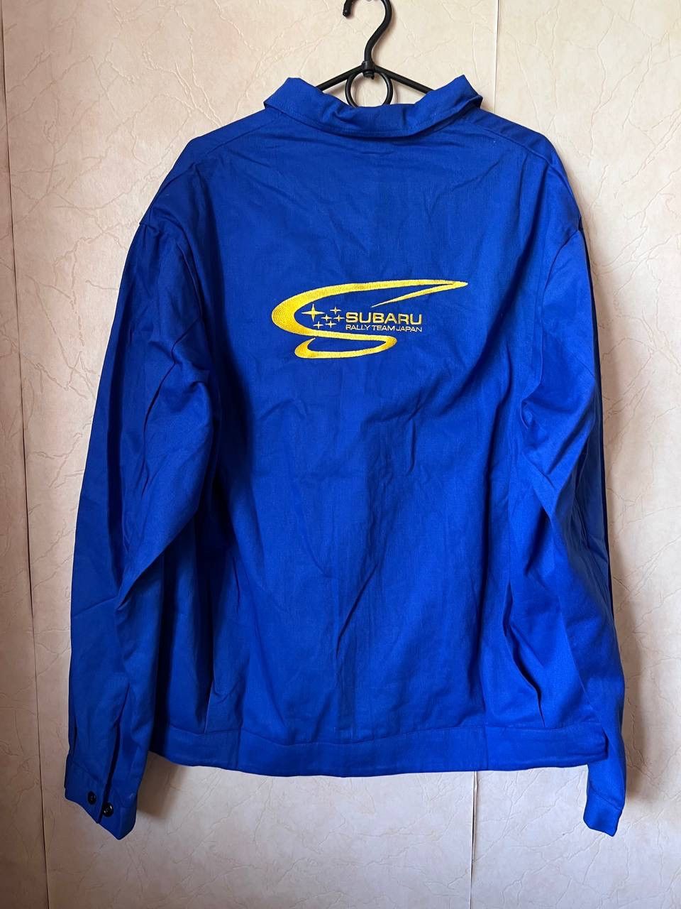 Vintage Vintage Subaru Racing Jacket Button Japan work jacket Subaru Size US L / EU 52-54 / 3 - 1 Thumbnail