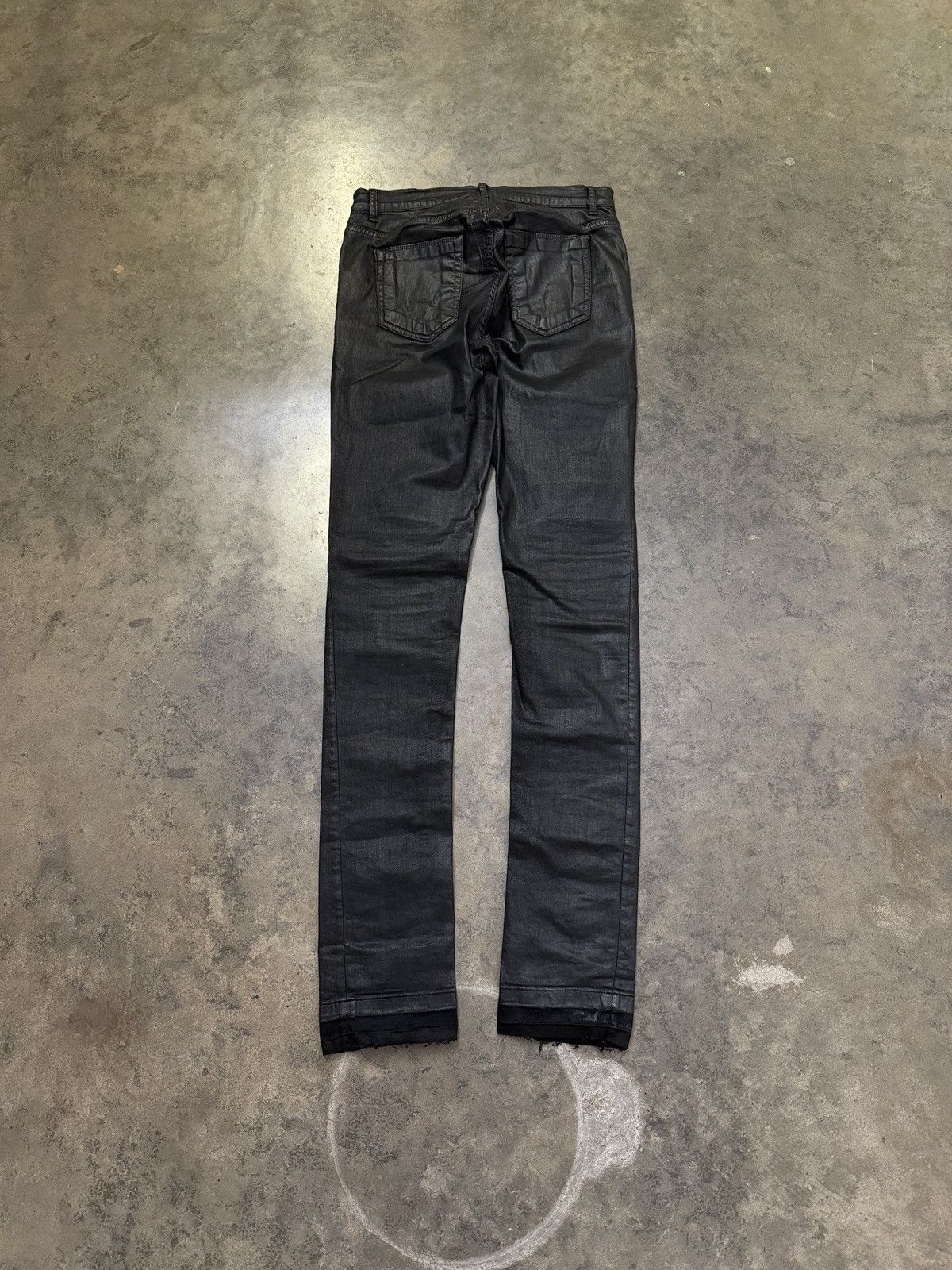 Rick Owens Rick Owens FW11 ‘Limo’ SBW Waxed Torrence Jeans | Grailed