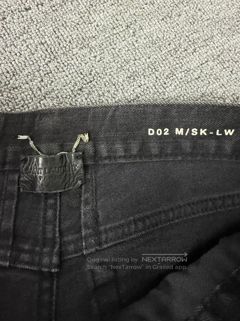 Saint Laurent Paris Saint Laurent Paris Black Basic Denim Pants i Size US 28 / EU 44 - 5 Thumbnail