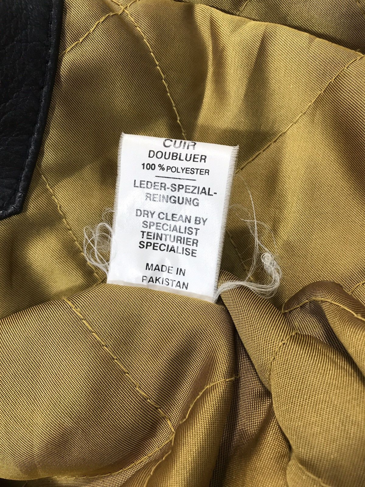 Japanese Brand × Vintage Vintage Distressed Leather Jacket Size M Size US M / EU 48-50 / 2 - 10 Thumbnail