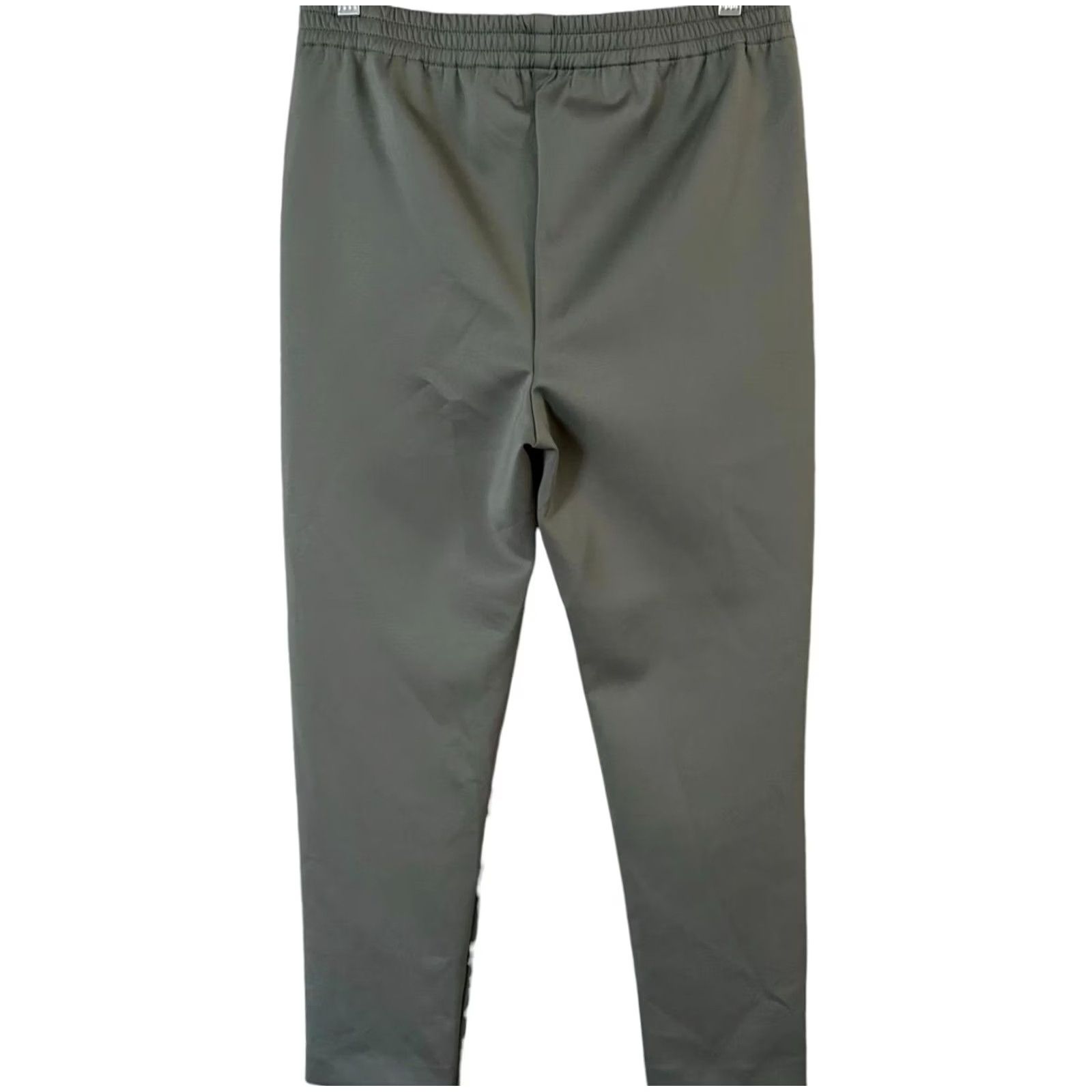 Theory Theory Knit Tech Tapered Pant Spruce Green Women's 8 High-Waisted Pull-On Pants Pockets City Modern Size 30" / US 8 / IT 44 - 4 Thumbnail