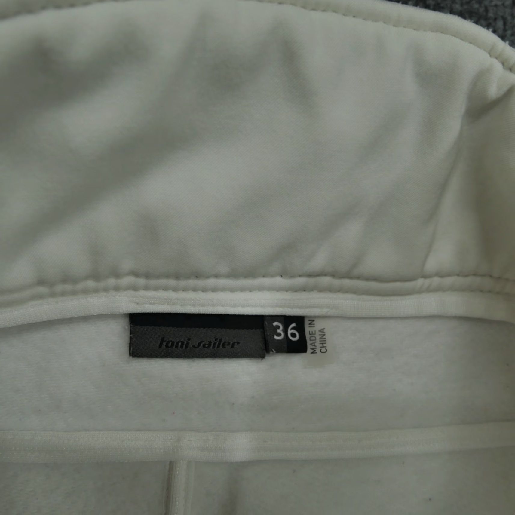 Vintage Toni Sailer Snow Pants Womens 36 White Side Striped Ski Snowboard Luella 28x29 Size 25" / US 0 / IT 36 - 5 Thumbnail