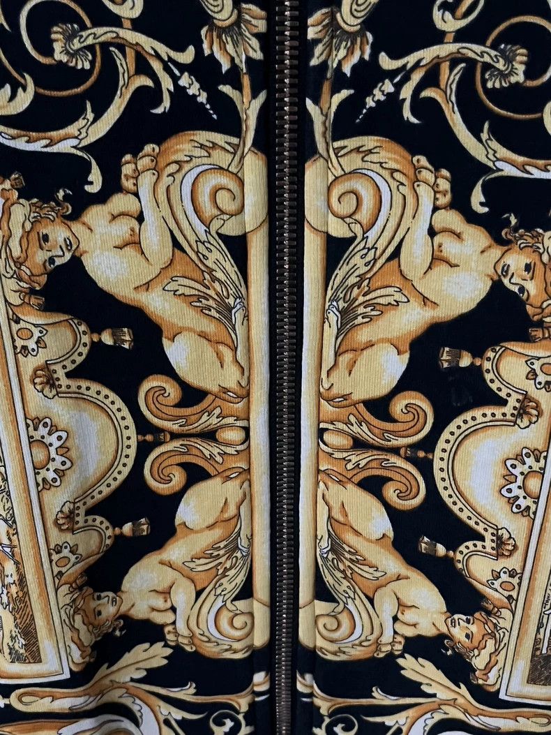 Versace Versace Printed sweatshirt jacket Size US L / EU 52-54 / 3 - 3 Thumbnail