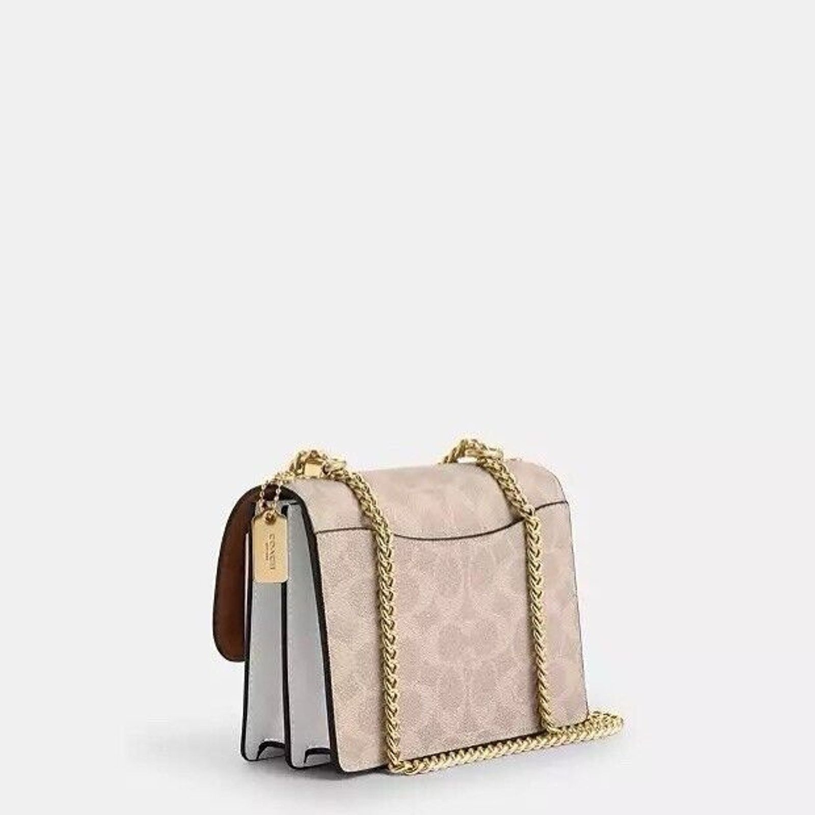 Coach NWT Coach Mini Klare Crossbody Bag CW206 Gold/Sand/Chalk Size ONE SIZE - 8 Thumbnail